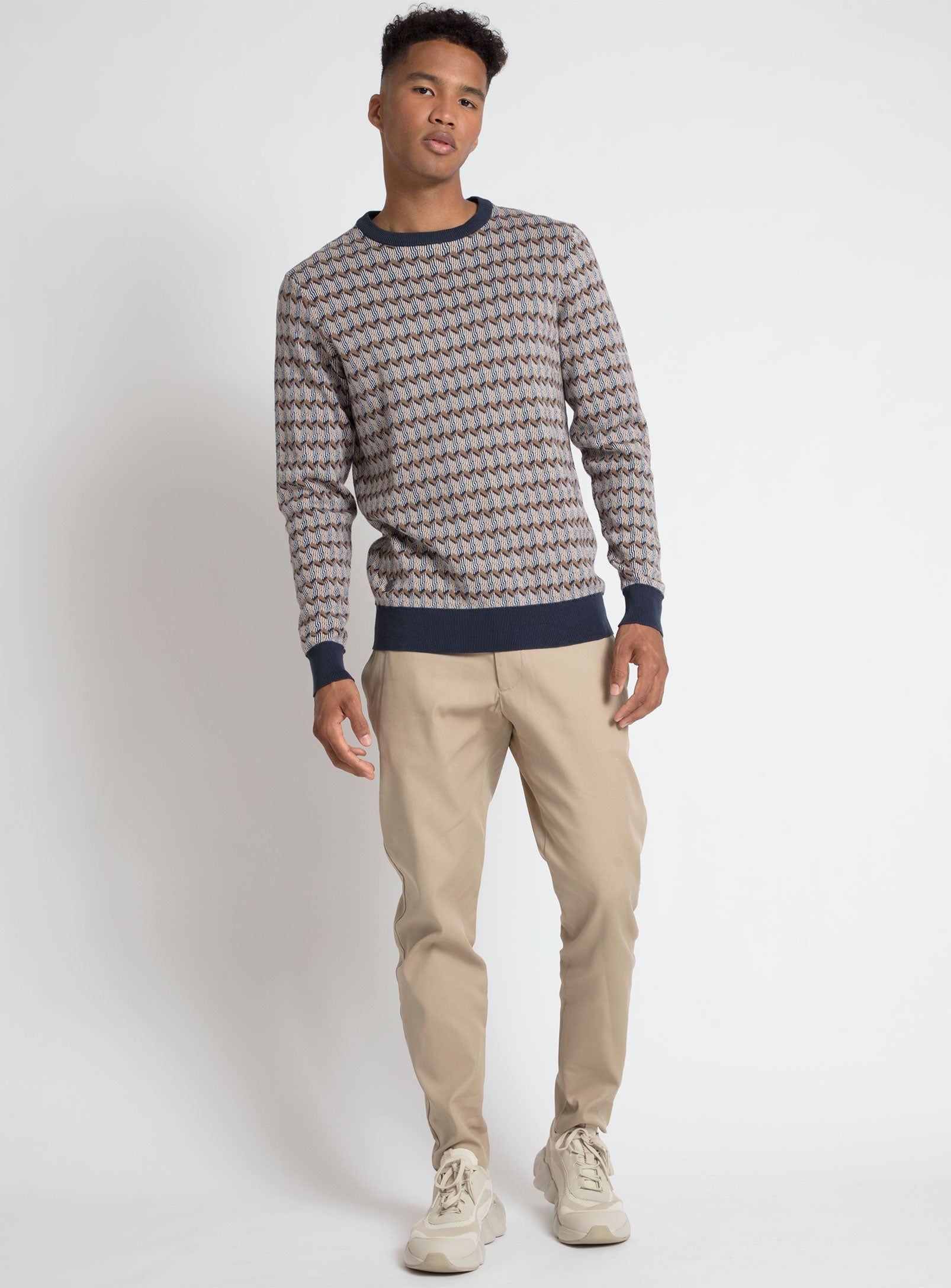 KNOX | Crewneck textured sweater||KNOX | Pull texturé à col rond sold by Point Zero product image thumbnail 4