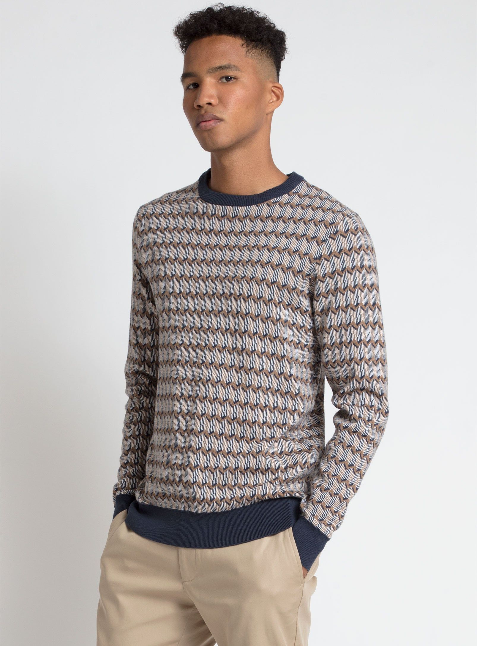 KNOX | Crewneck textured sweater||KNOX | Pull texturé à col rond sold by Point Zero product image thumbnail 2
