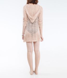 YIT |Long sleeve crochet dress ||YIT | Robe en crochet à manches longues sold by Point Zero