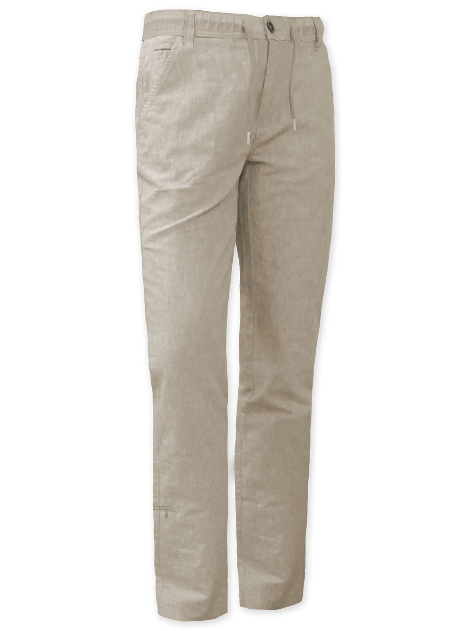 LINEKER | Linen Pants With Elastic Waistband|| LINEKER | Pantalon En Lin Avec Ceinture Élastique sold by Point Zero product image thumbnail 2