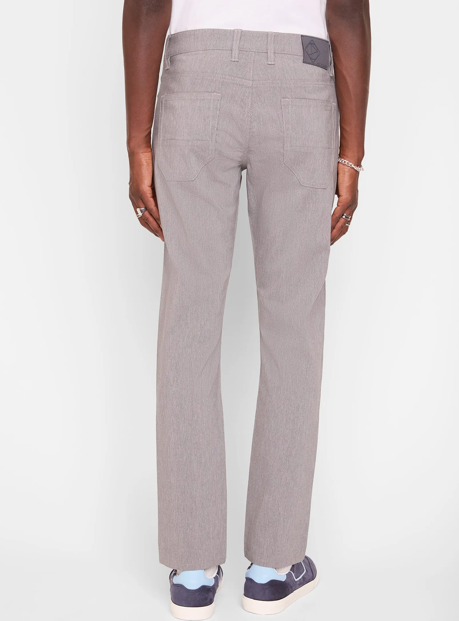 JONI | 5 Pocket Flex pattern pants|| JONI | Pantalons à motif Pocket Flex sold by Point Zero product image thumbnail 4