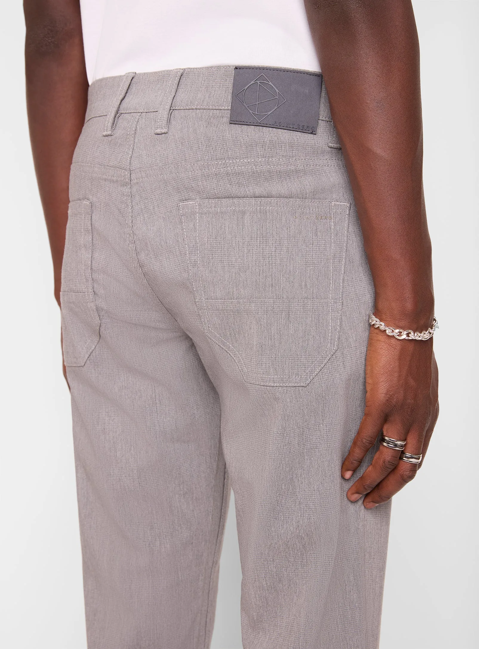 JONI | 5 Pocket Flex pattern pants|| JONI | Pantalons à motif Pocket Flex sold by Point Zero product image thumbnail 5