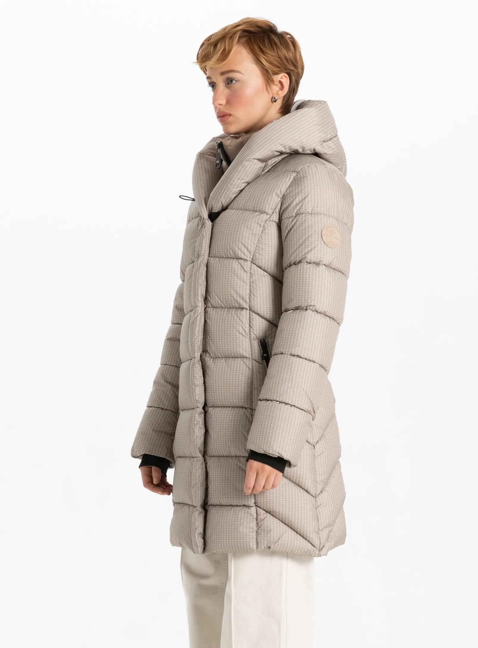 HELENORA| Printed Puffer Jacket ||HELENORA| Doudoune Imprimée sold by Point Zero product image thumbnail 4