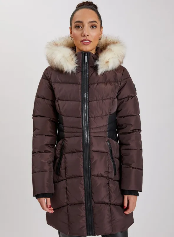 VICTRICE | Long Puffer Jacket|| VICTRICE  | Veste polaire longue sold by Point Zero