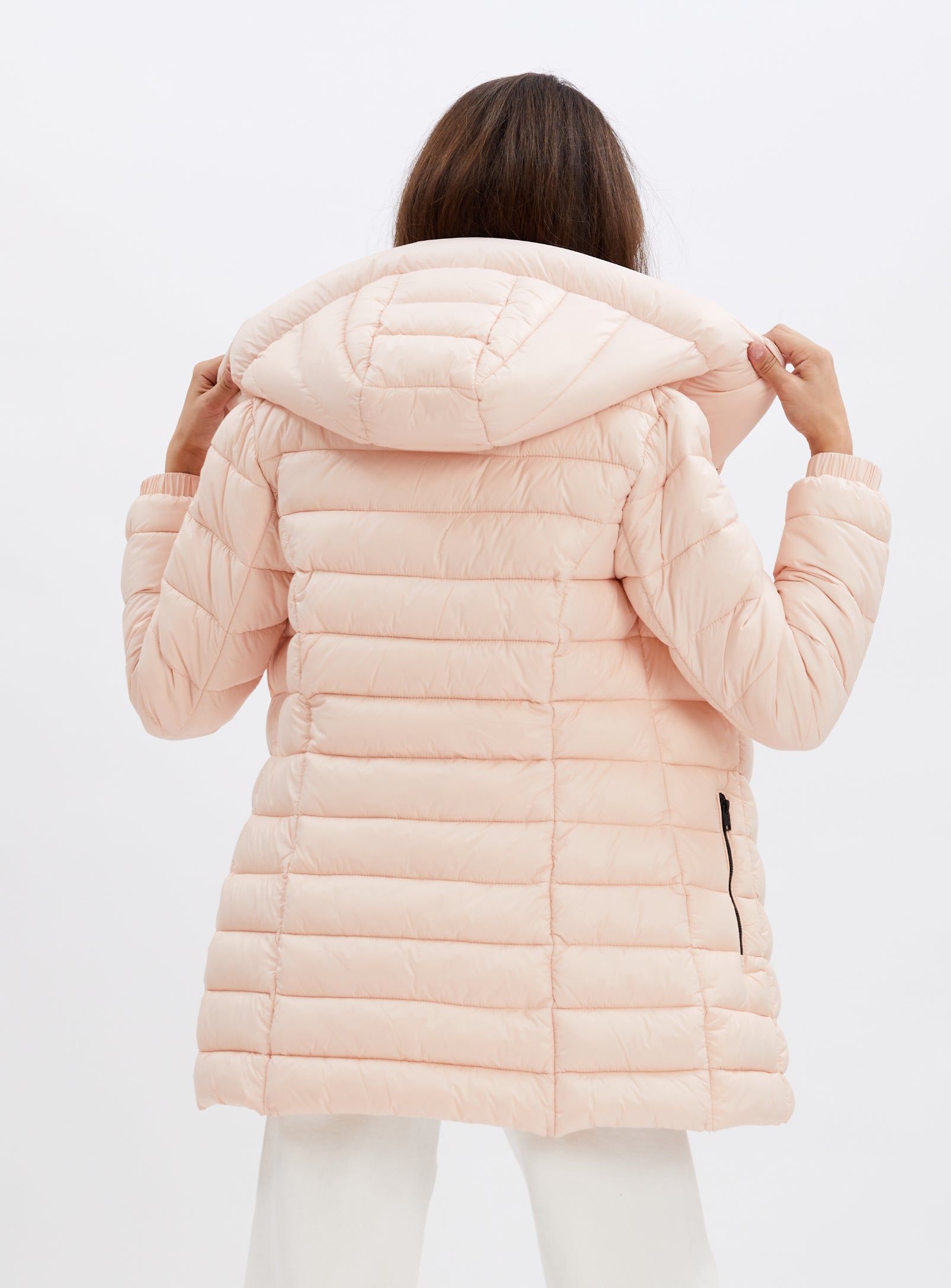 JESSYANN | Mid weight puffer jacket with hood || JESSYANN | Doudoune d'épaisseur moyenne avec capuche sold by Point Zero product image thumbnail 26