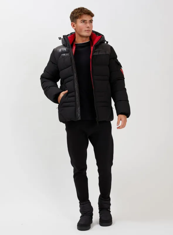MAURICE| Engineered Quited Puffer || MAURICE| Bomber matelassé sold by Point Zero