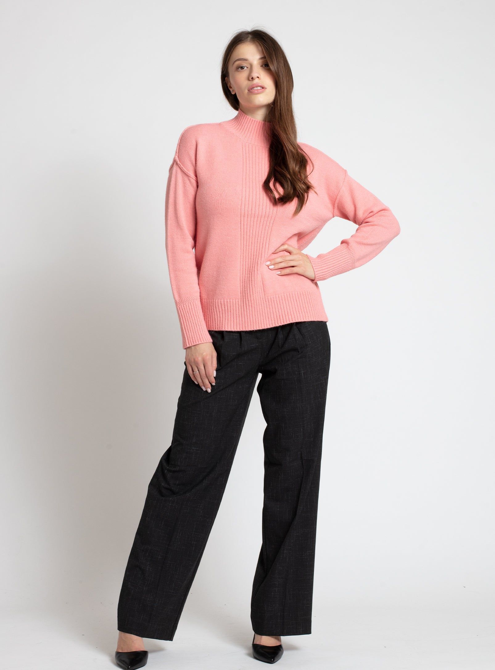 JULIANN | Mock neck sweater || JULIANN | Pull à col montant sold by Point Zero product image thumbnail 5