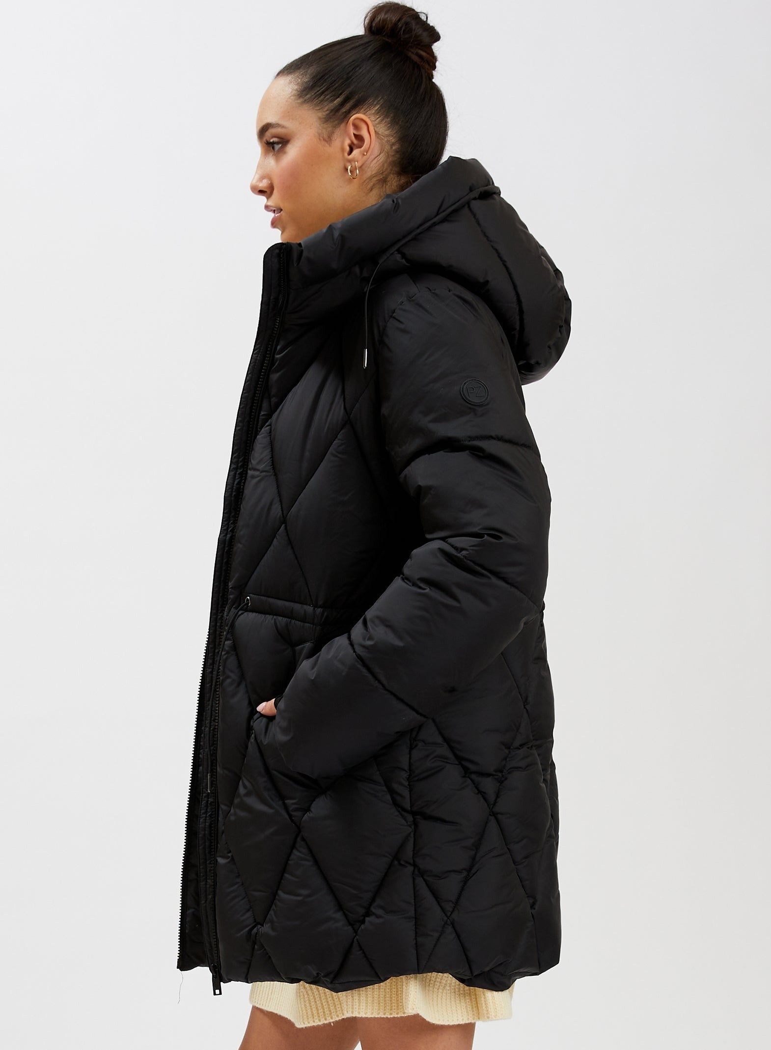 CYMBERLY| Long Puffer || CYMBERLY| Veste polaire longue sold by Point Zero product image thumbnail 3