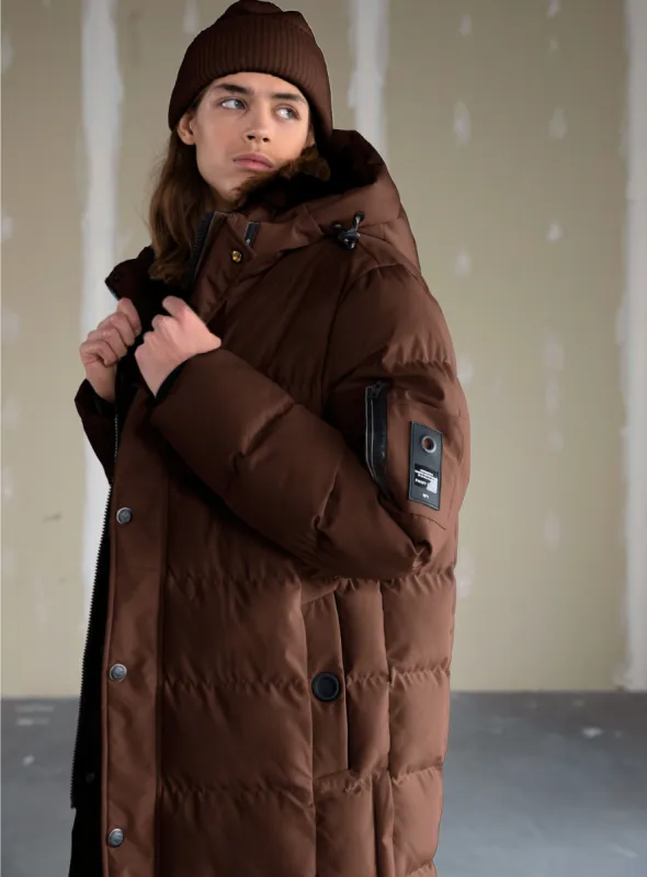 LEVI | Long Puffer || LEVI | Manteau polaire longue sold by Point Zero