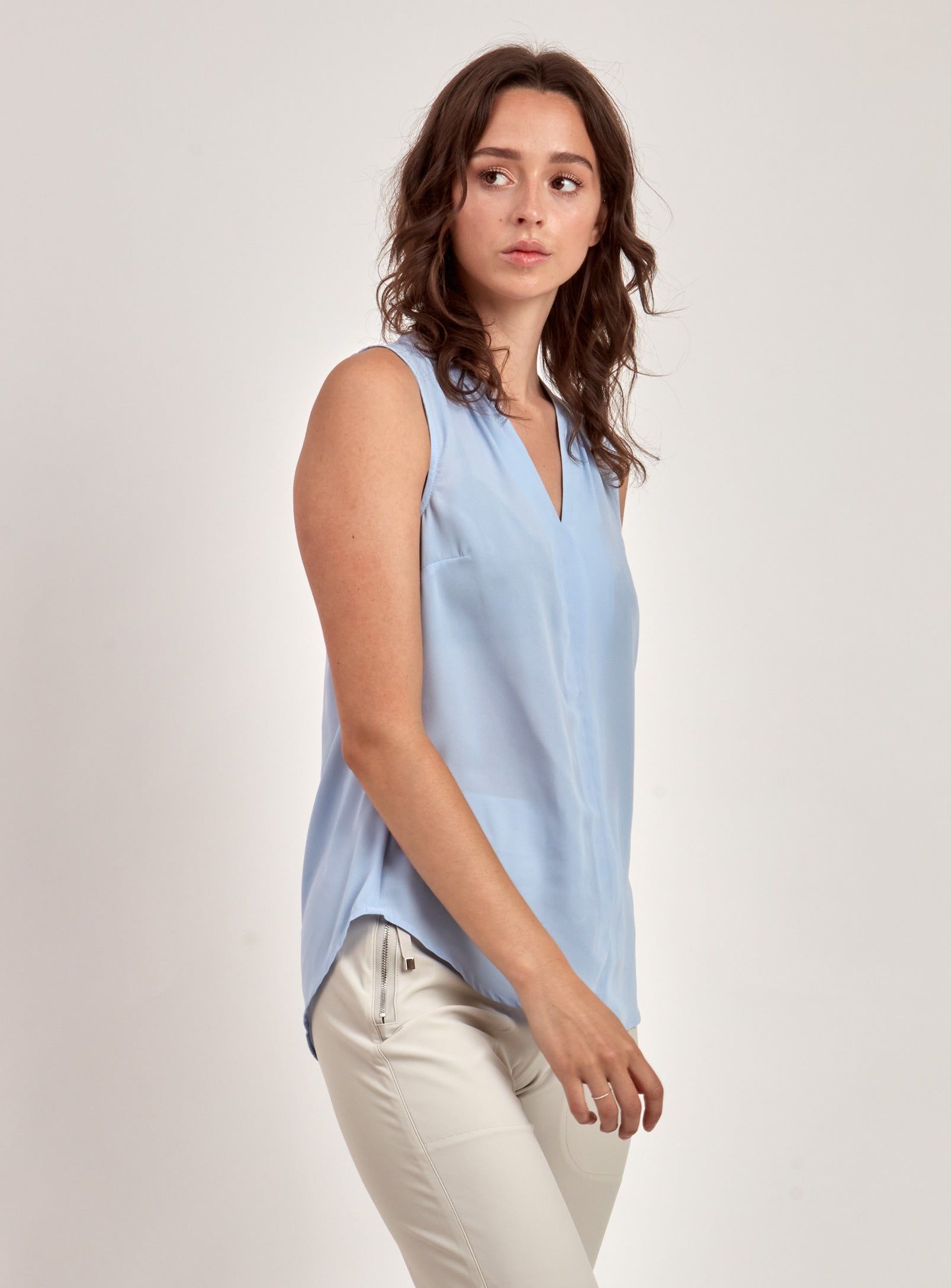 VINA | V-NECK TOP sold by Point Zero product image thumbnail 3