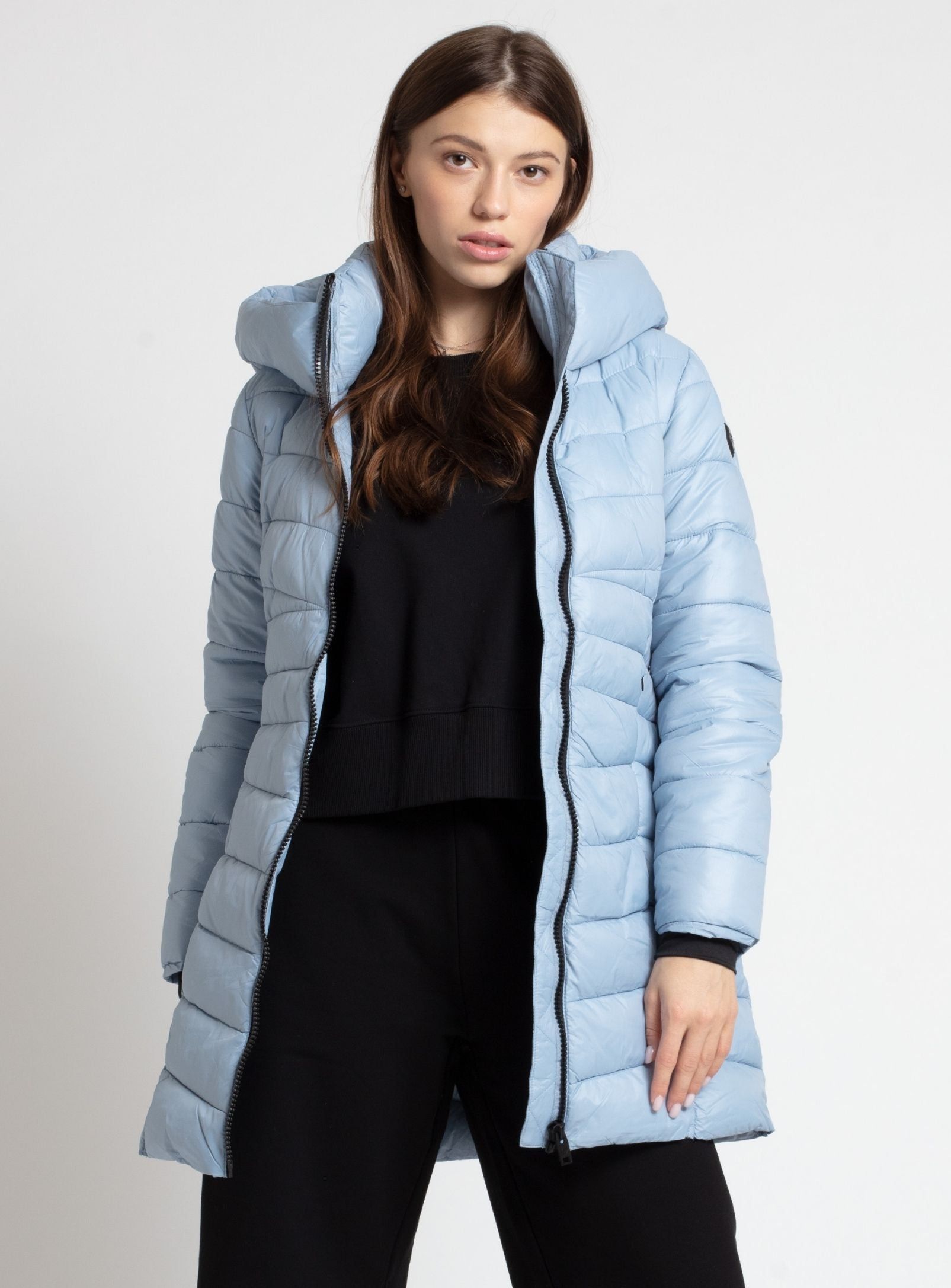 HAILEY | Long quilted midweight puffer jacket||HAILEY | Veste longue matelassée sold by Point Zero product image thumbnail 9