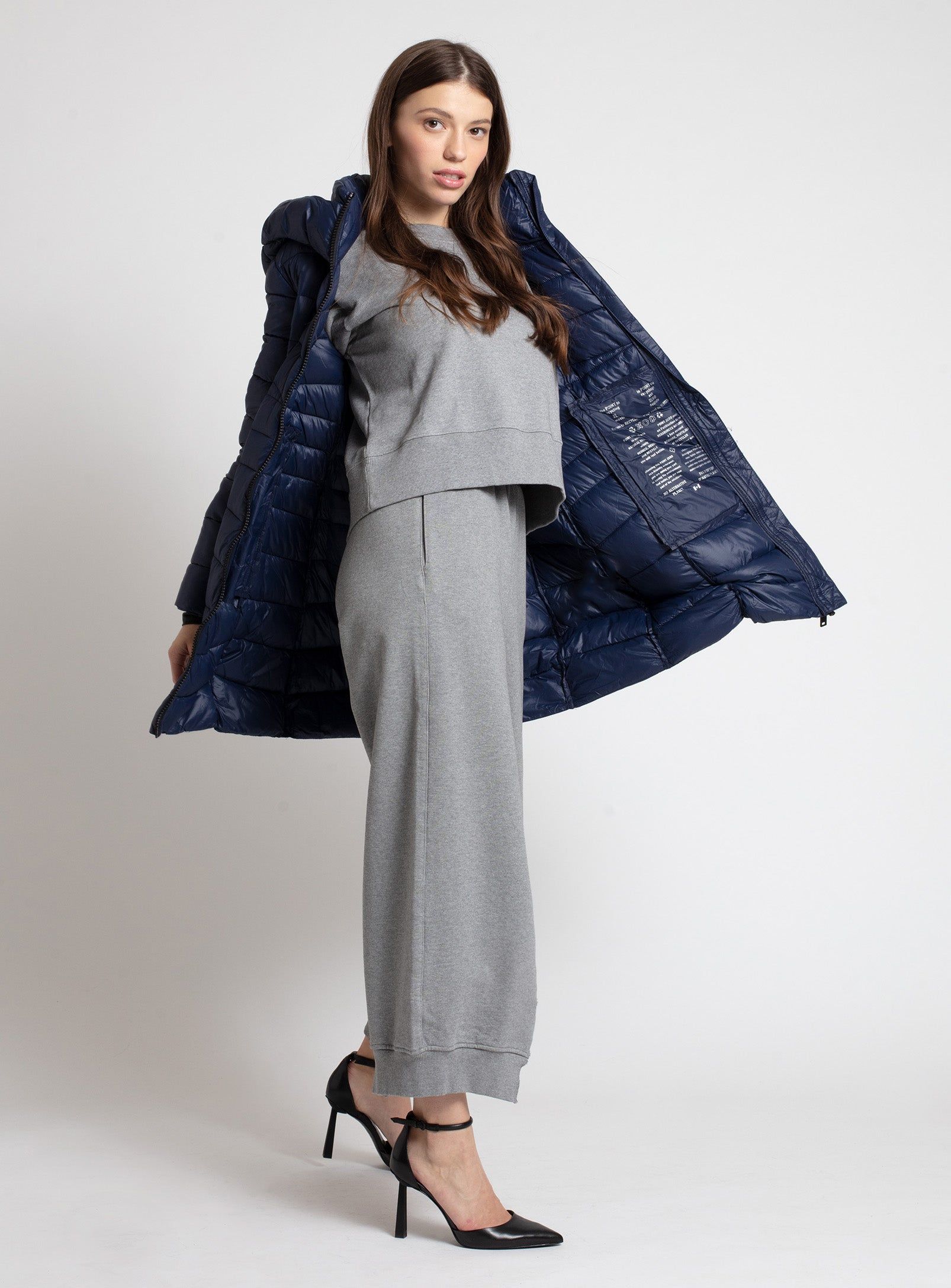 HAILEY | Long quilted midweight puffer jacket||HAILEY | Veste longue matelassée sold by Point Zero product image thumbnail 6