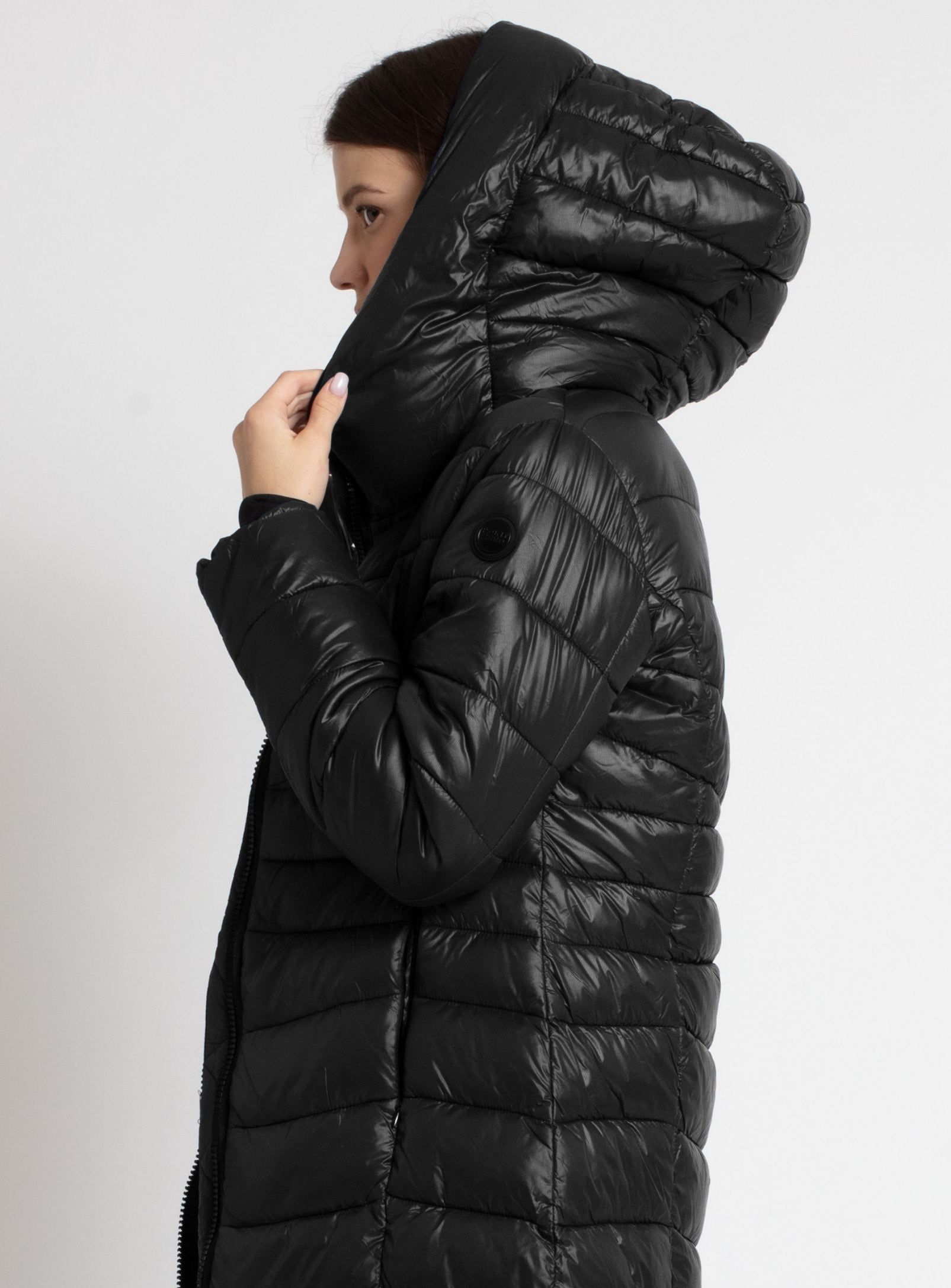 HAILEY | Long quilted midweight puffer jacket||HAILEY | Veste longue matelassée sold by Point Zero product image thumbnail 23
