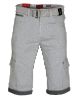 TOLGA | 2-TONE STRETCH DENIM CAPRI WITH BELT || TOLGA | CAPRI EN DENIM STRETCH 2 TONS AVEC CEINTURE sold by Point Zero