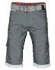 TOLGA | 2-TONE STRETCH DENIM CAPRI WITH BELT || TOLGA | CAPRI EN DENIM STRETCH 2 TONS AVEC CEINTURE sold by Point Zero