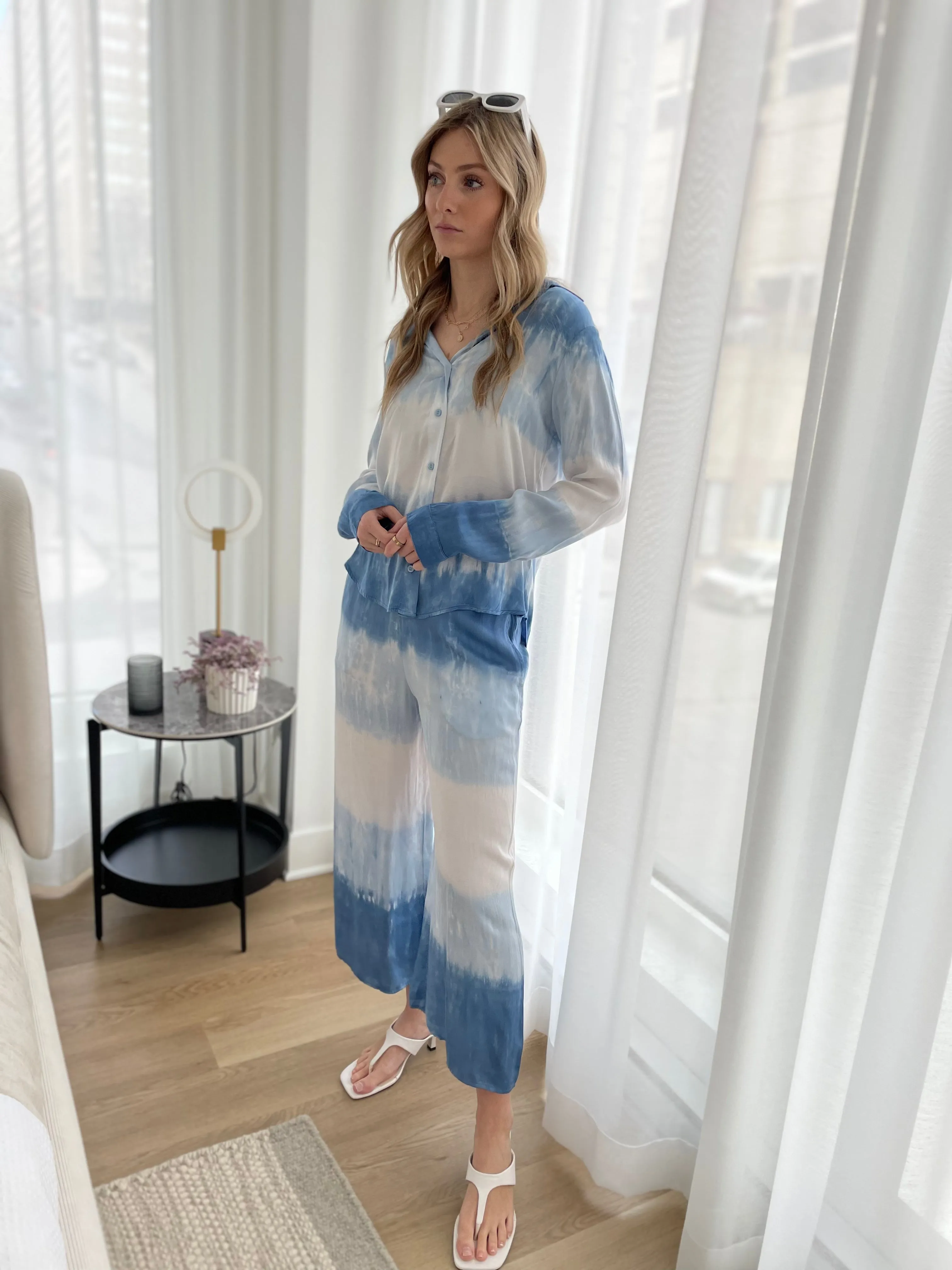 JENA |Palazzo Wide Leg Pants||JENA |Pantalon large Palazzo sold by Point Zero product image thumbnail 2