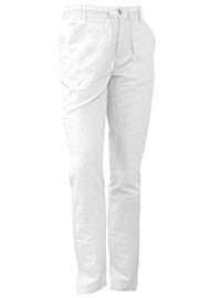 LINEKER | Two tone linen pants || LINEKER | Pantalon deux ton en lin sold by Point Zero product image thumbnail 3