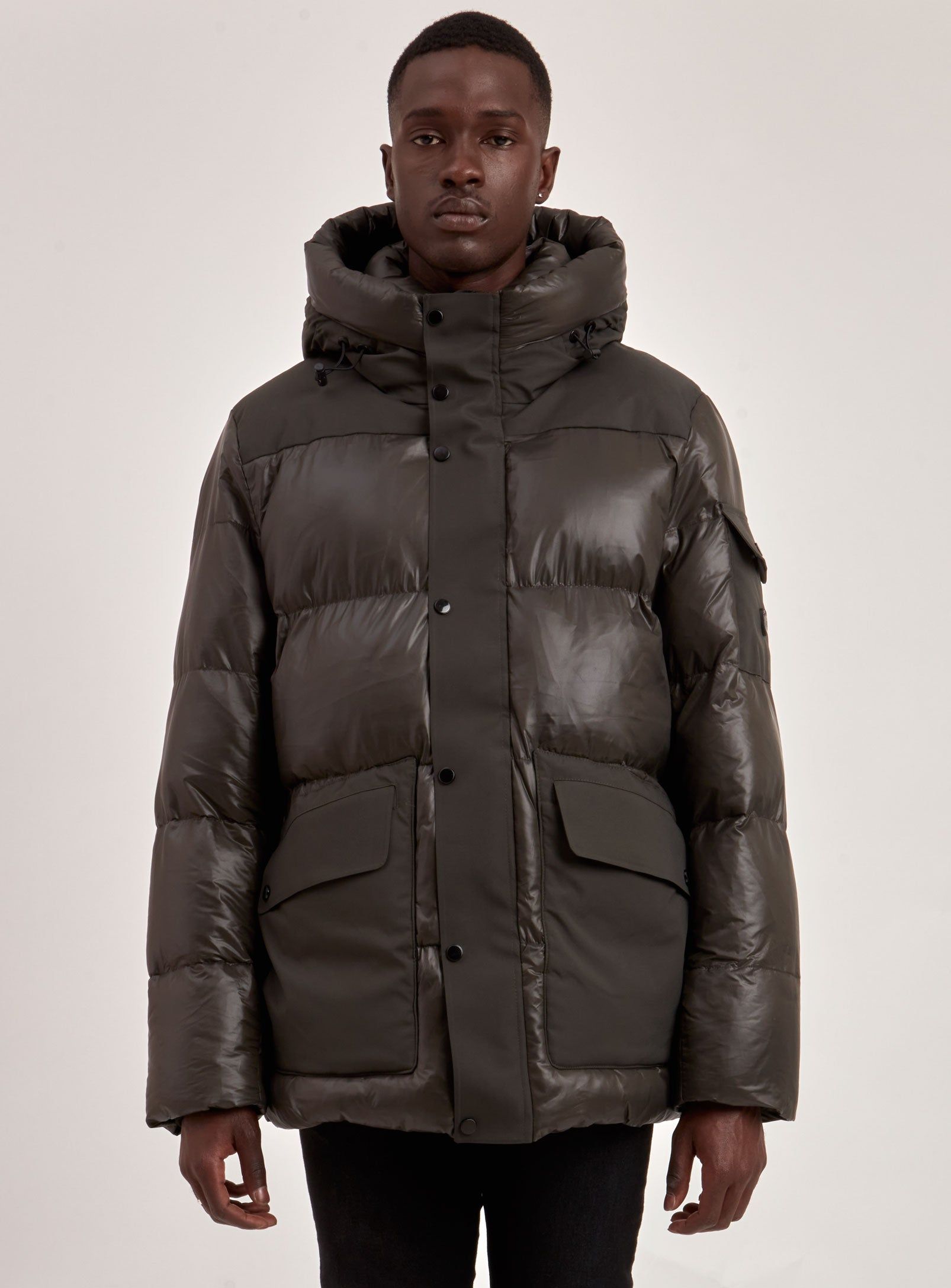 ELI | QUILTED ECO DOWN PUFFER (-20°C)-MILITARY||ELI | DOUDOUNE ECO REMBOURREE-MILITAIRE sold by Point Zero product image thumbnail 2
