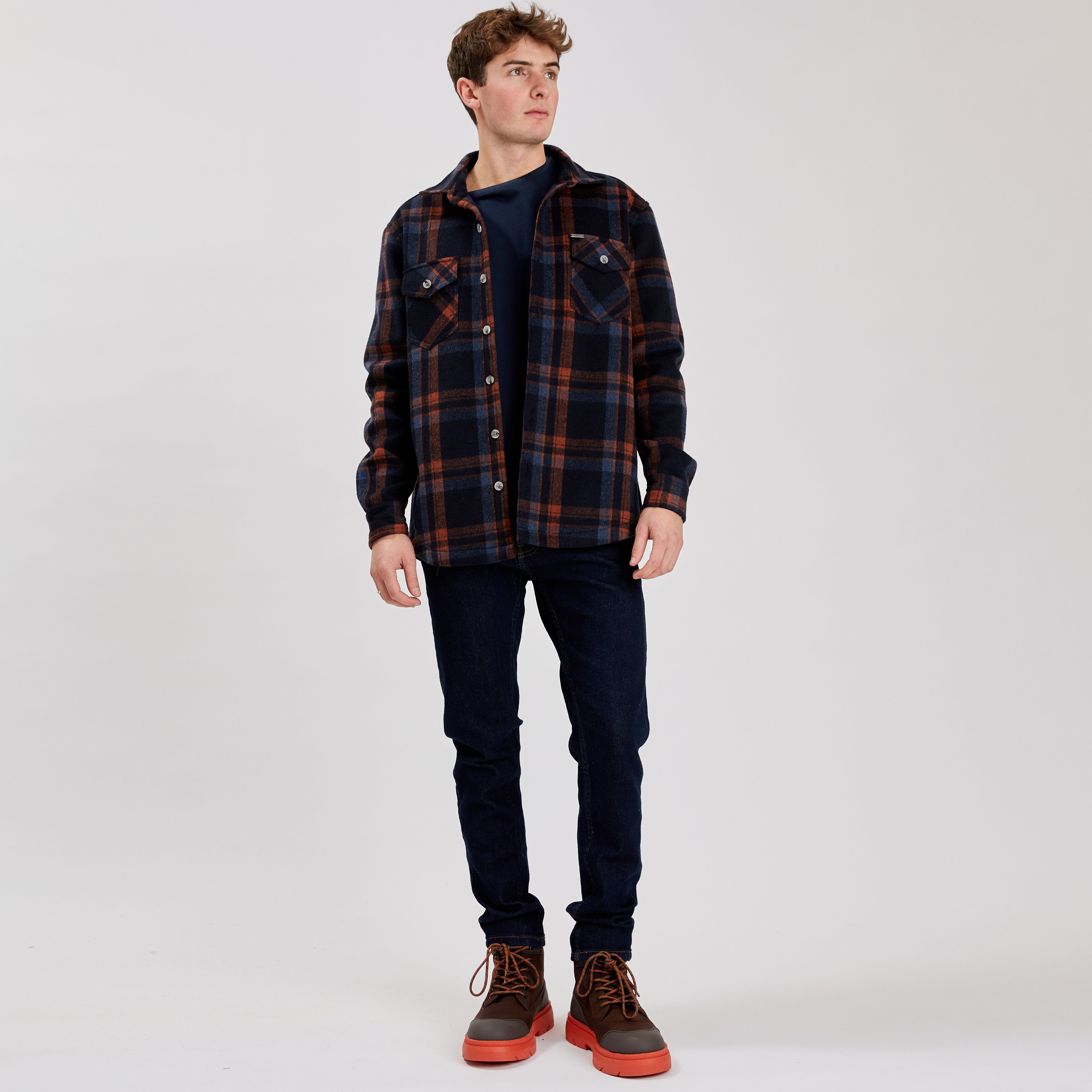 JAXON | Flannel/ Micro Fleece double sided overshirt|| JAXON |Surchemise double face en flanelle/micro polaire sold by Point Zero product image thumbnail 6