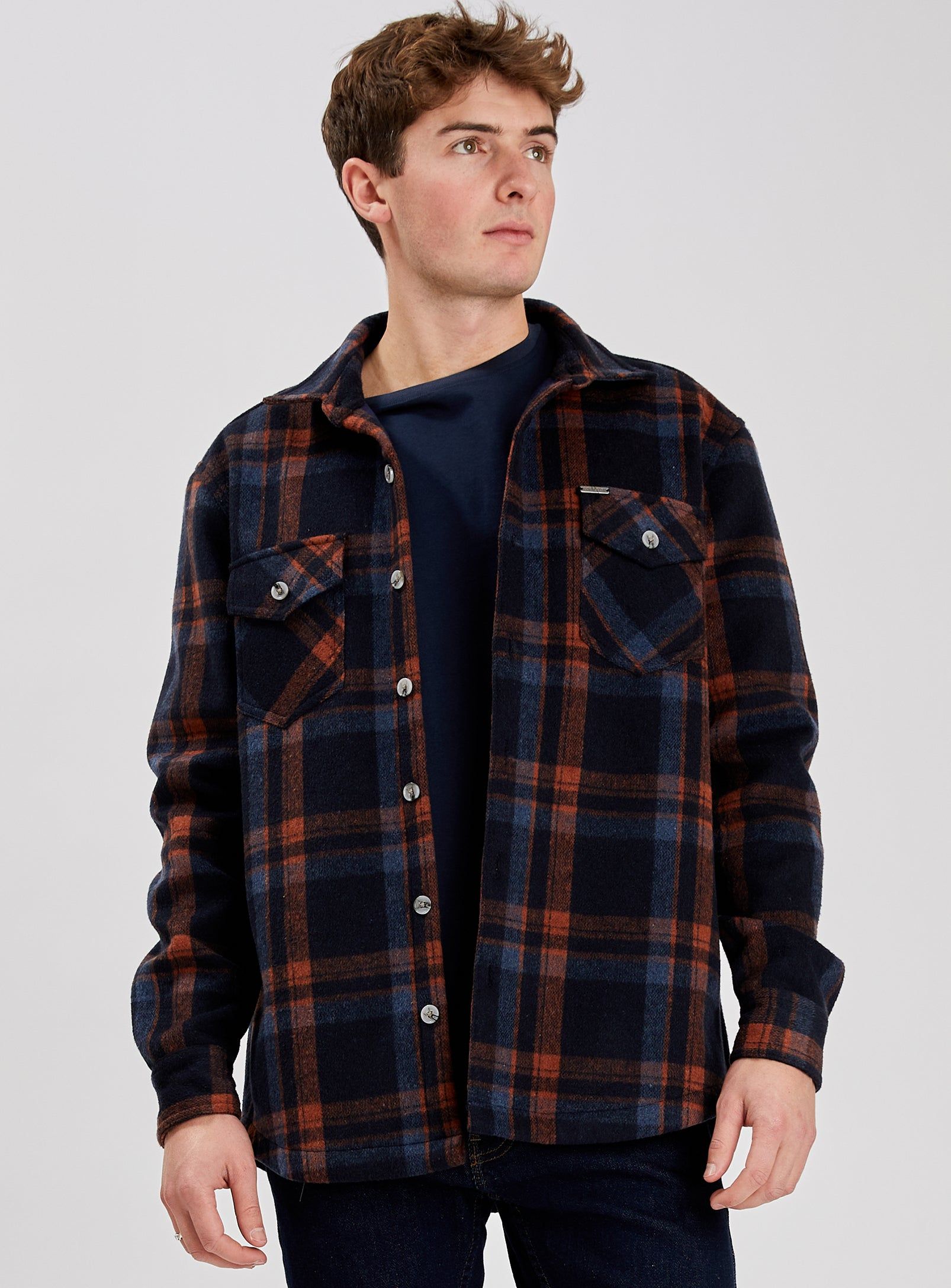 JAXON | Flannel/ Micro Fleece double sided overshirt|| JAXON |Surchemise double face en flanelle/micro polaire sold by Point Zero product image thumbnail 7