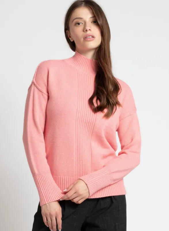 JULIANN | Mock neck sweater || JULIANN | Pull à col montant sold by Point Zero