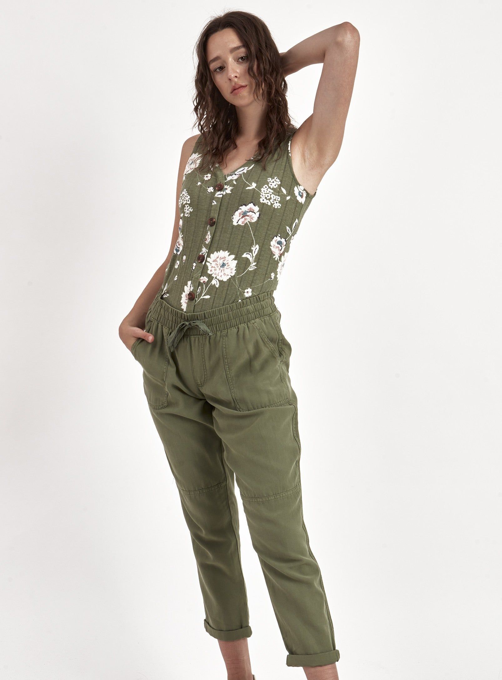 ARMY PANT-ARMY sold by Point Zero product image thumbnail 4