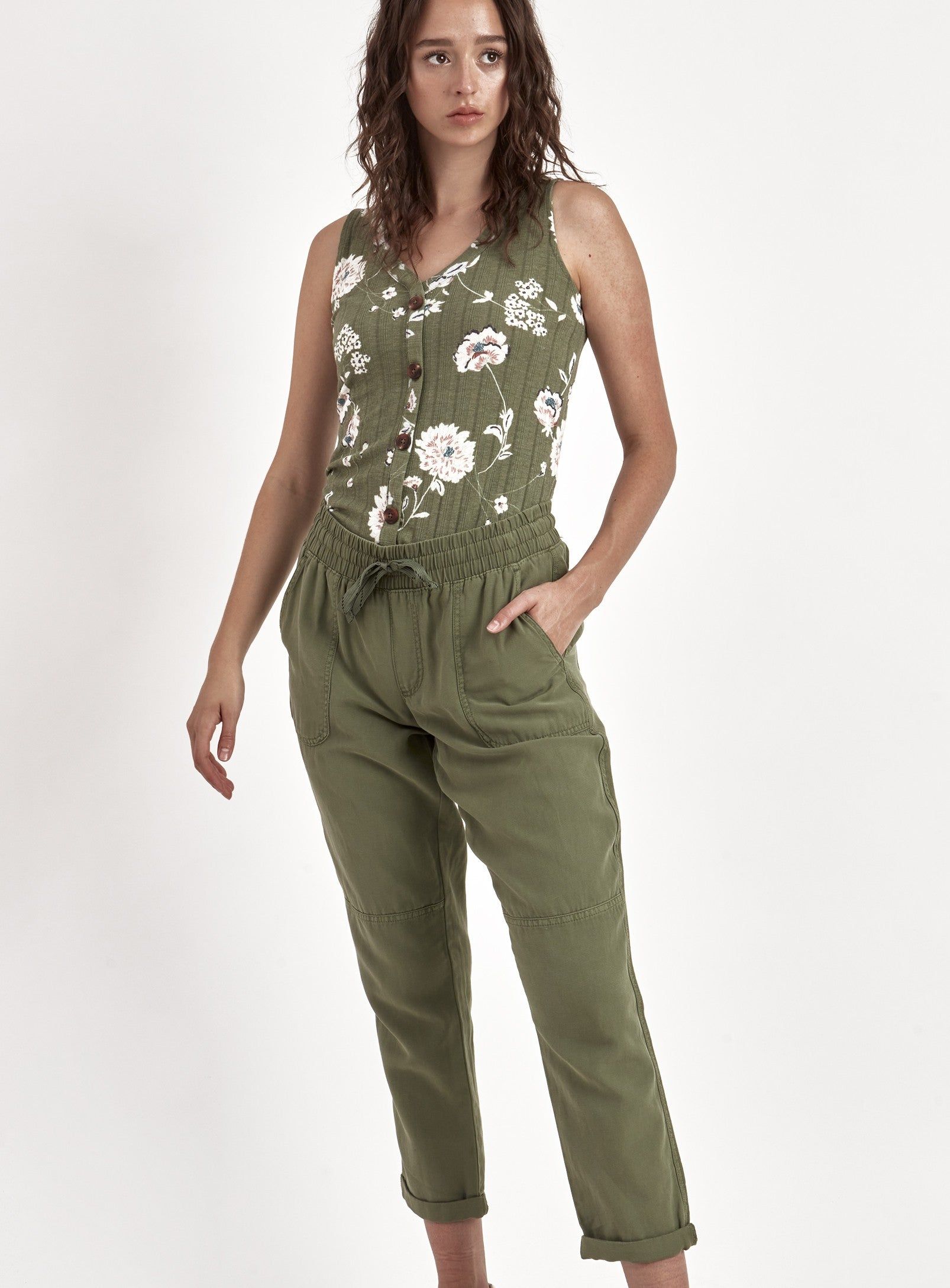 ARMY PANT-ARMY sold by Point Zero product image thumbnail 2