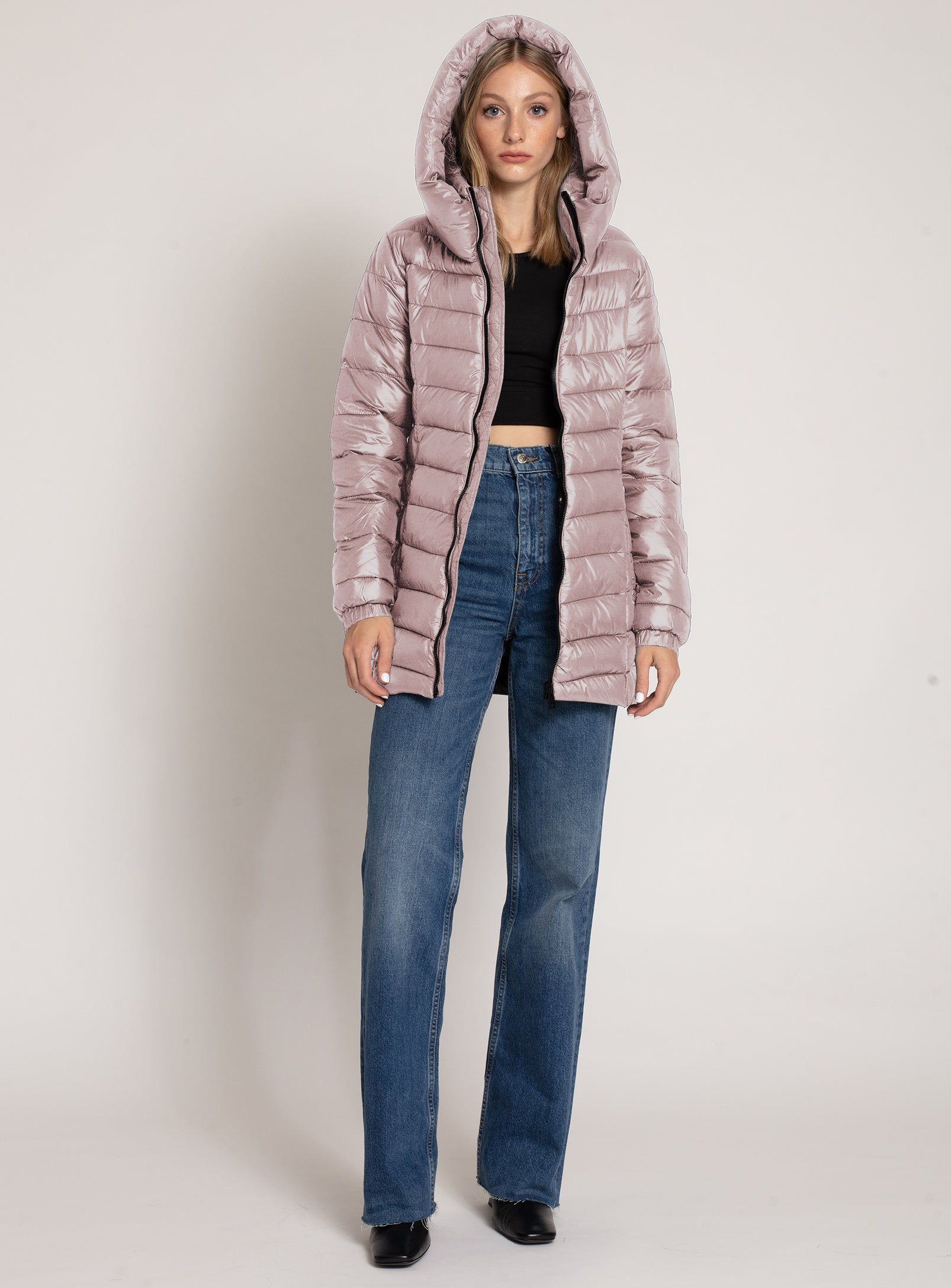 CLAUDIA | QUILTED MIDWEIGHT PUFFER JACKET||CLAUDIA | VESTE MATELASSÉE MOYENNE sold by Point Zero product image thumbnail 35