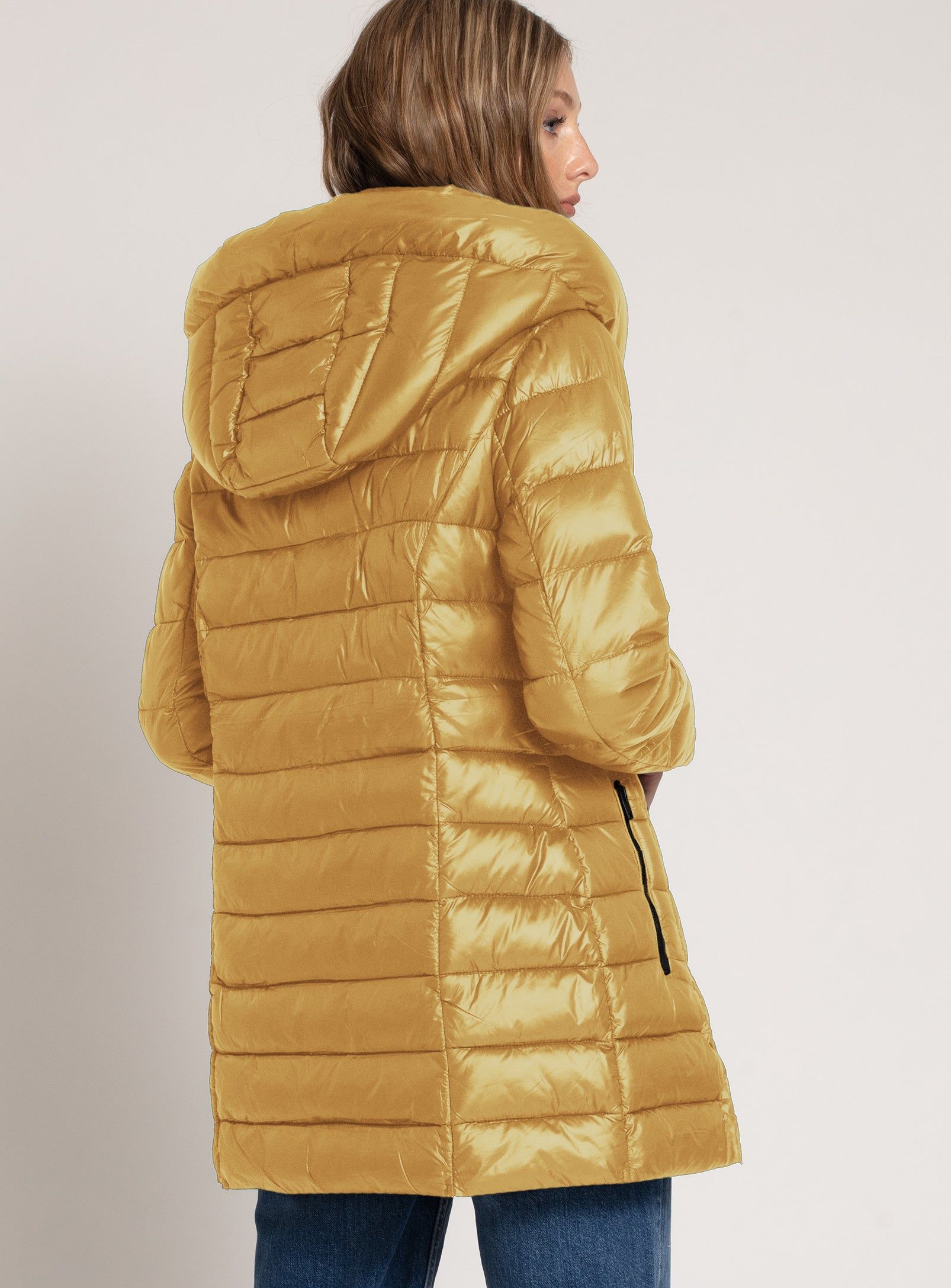 CLAUDIA | QUILTED MIDWEIGHT PUFFER JACKET||CLAUDIA | VESTE MATELASSÉE MOYENNE sold by Point Zero product image thumbnail 19