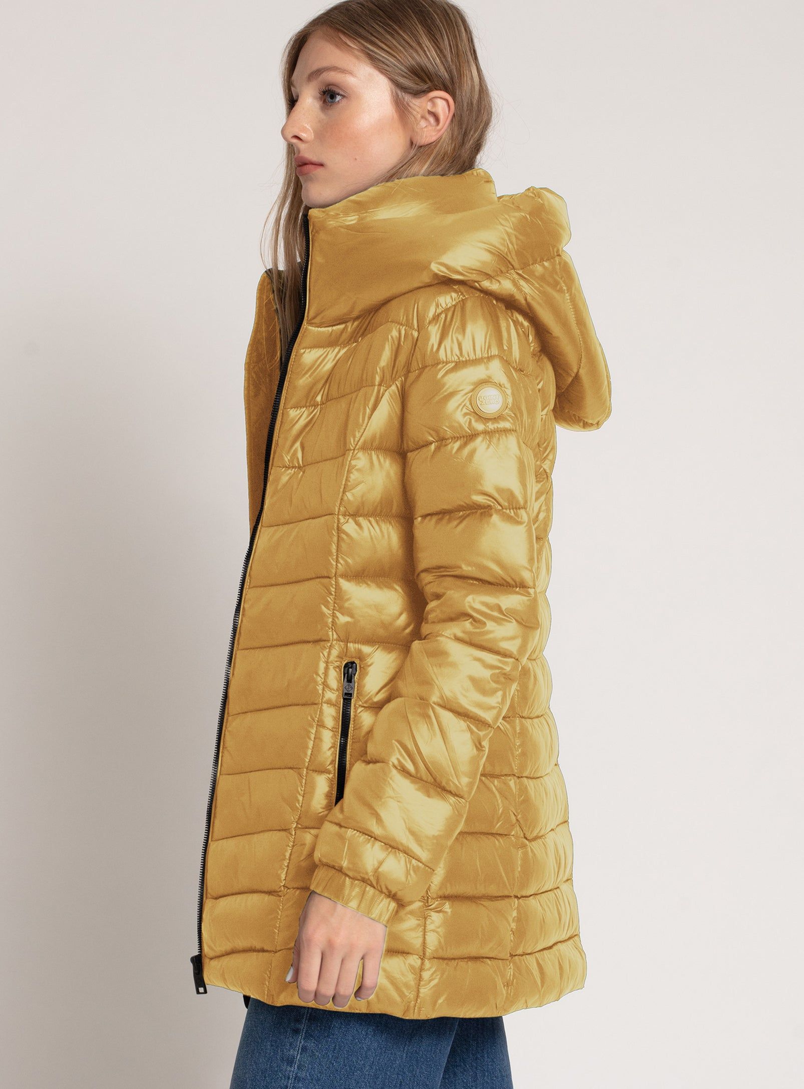 CLAUDIA | QUILTED MIDWEIGHT PUFFER JACKET||CLAUDIA | VESTE MATELASSÉE MOYENNE sold by Point Zero product image thumbnail 18