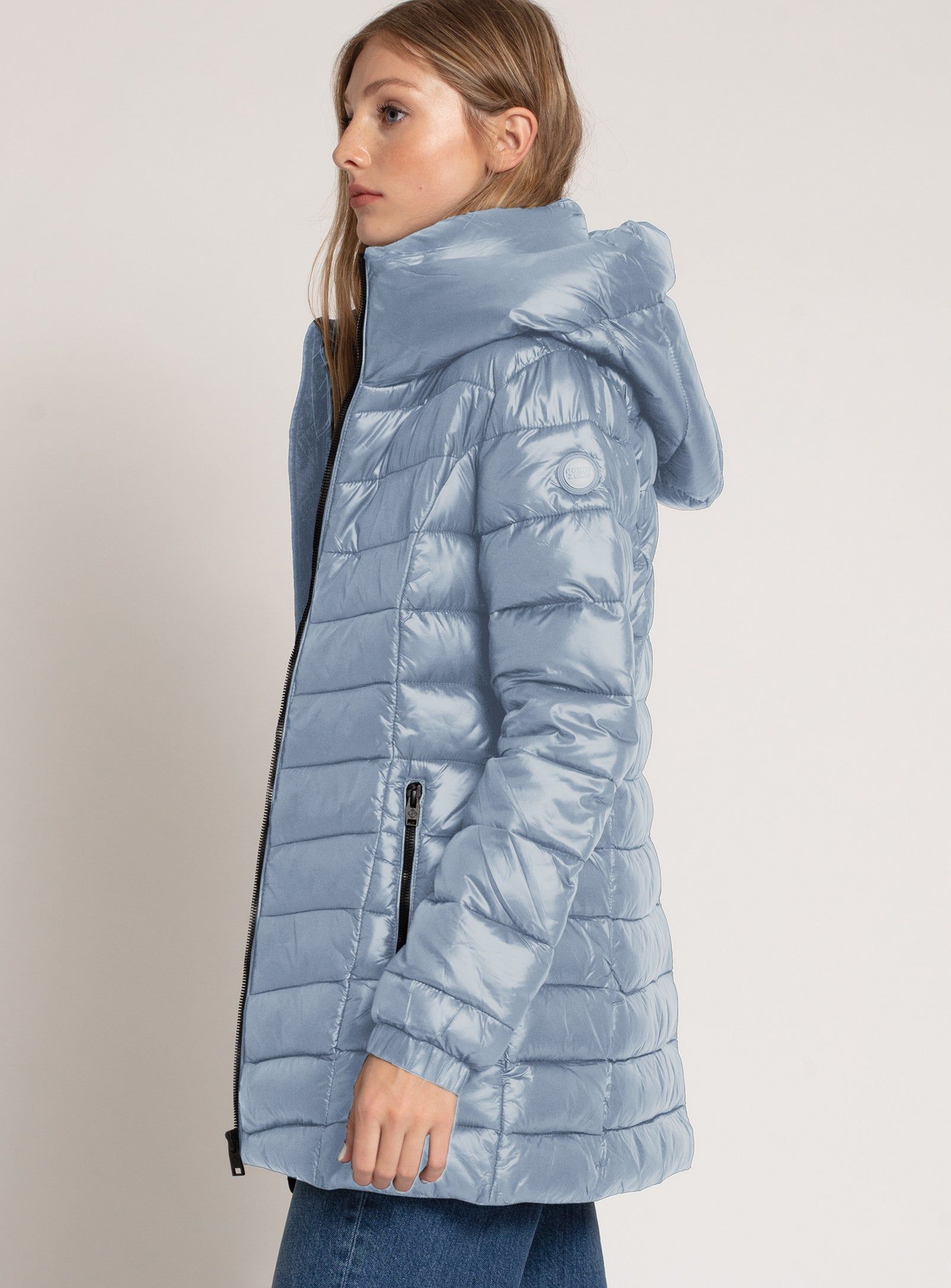 CLAUDIA | QUILTED MIDWEIGHT PUFFER JACKET||CLAUDIA | VESTE MATELASSÉE MOYENNE sold by Point Zero product image thumbnail 28