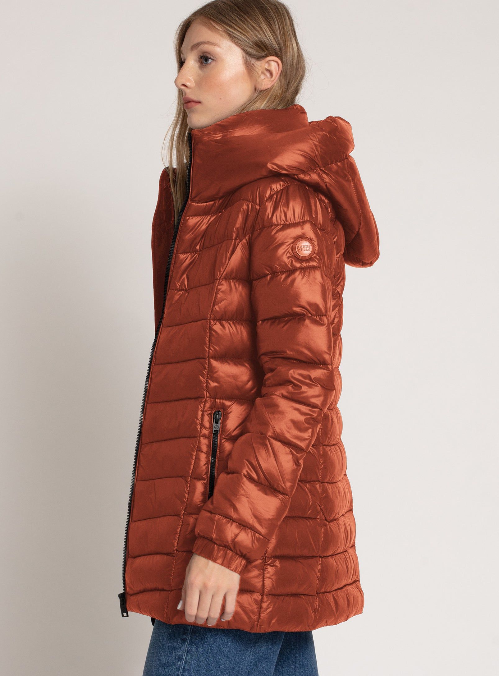 CLAUDIA | QUILTED MIDWEIGHT PUFFER JACKET||CLAUDIA | VESTE MATELASSÉE MOYENNE sold by Point Zero product image thumbnail 25