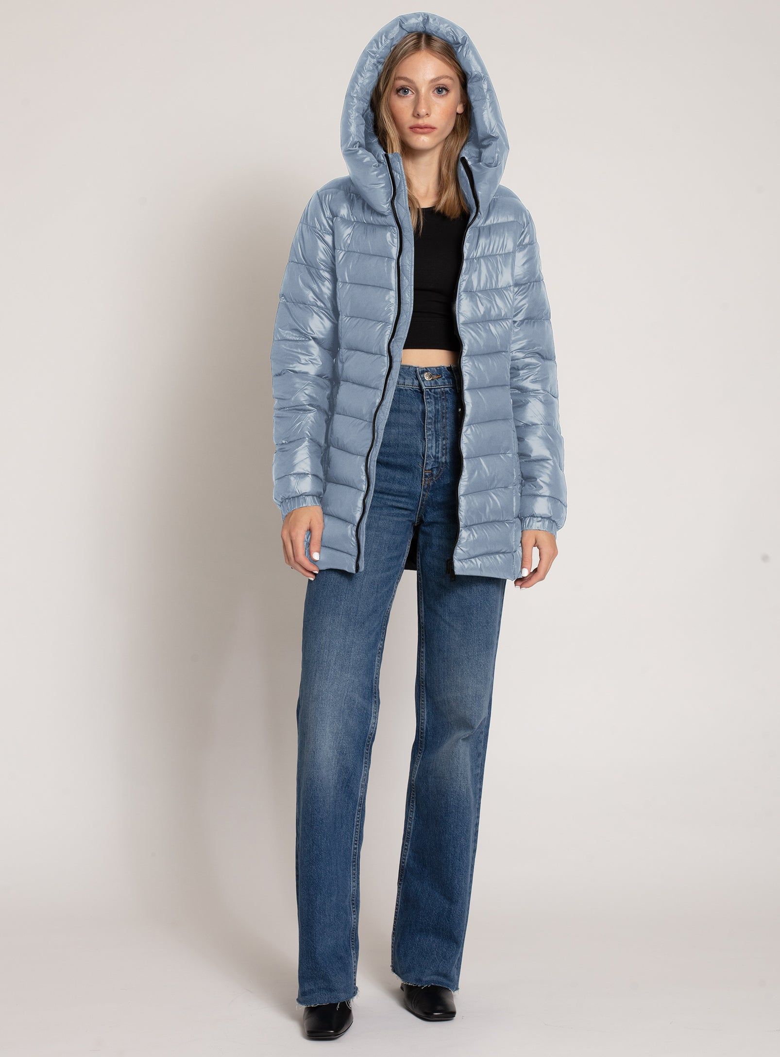 CLAUDIA | QUILTED MIDWEIGHT PUFFER JACKET||CLAUDIA | VESTE MATELASSÉE MOYENNE sold by Point Zero product image thumbnail 30