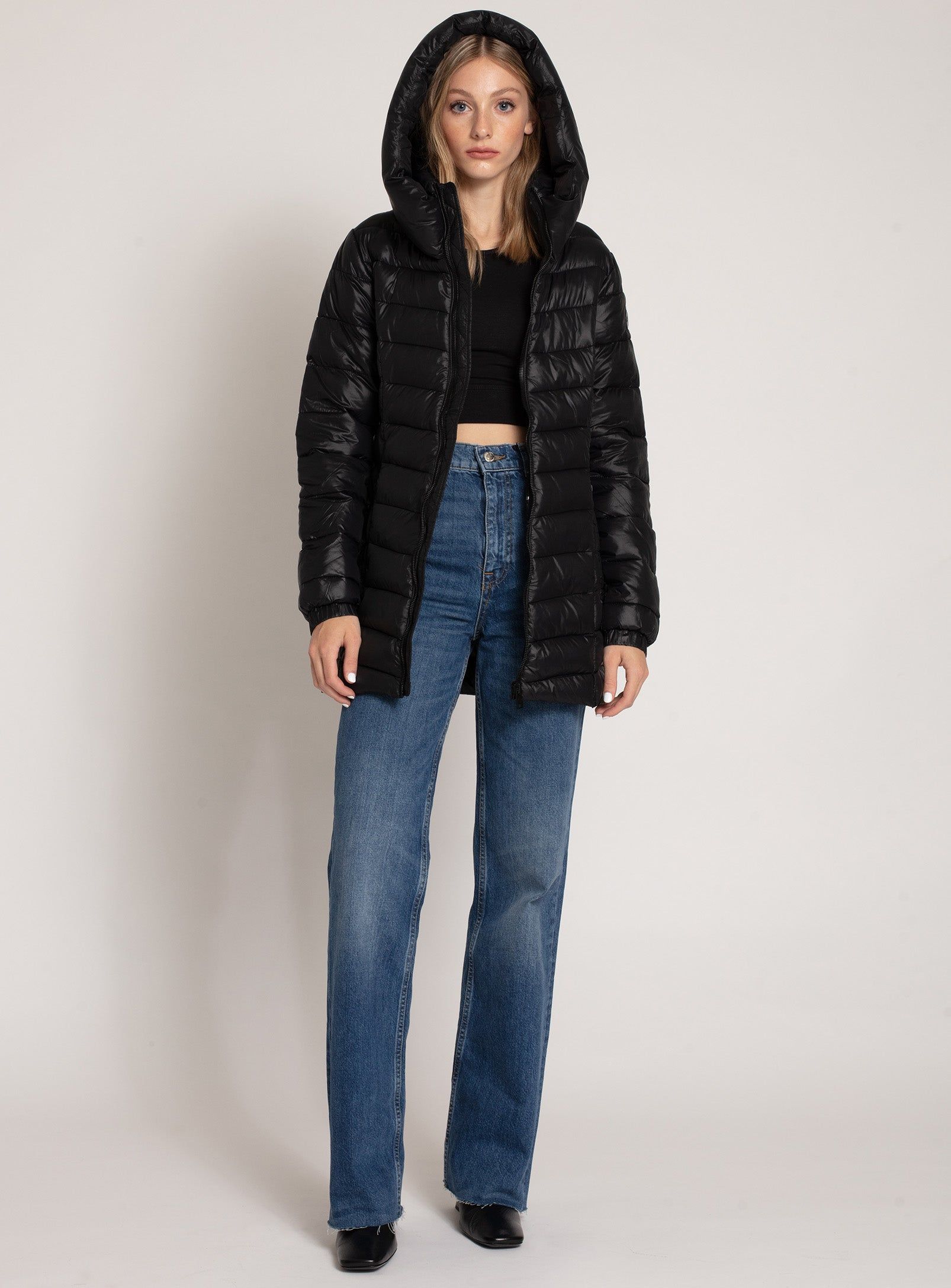 CLAUDIA | QUILTED MIDWEIGHT PUFFER JACKET||CLAUDIA | VESTE MATELASSÉE MOYENNE sold by Point Zero product image thumbnail 5