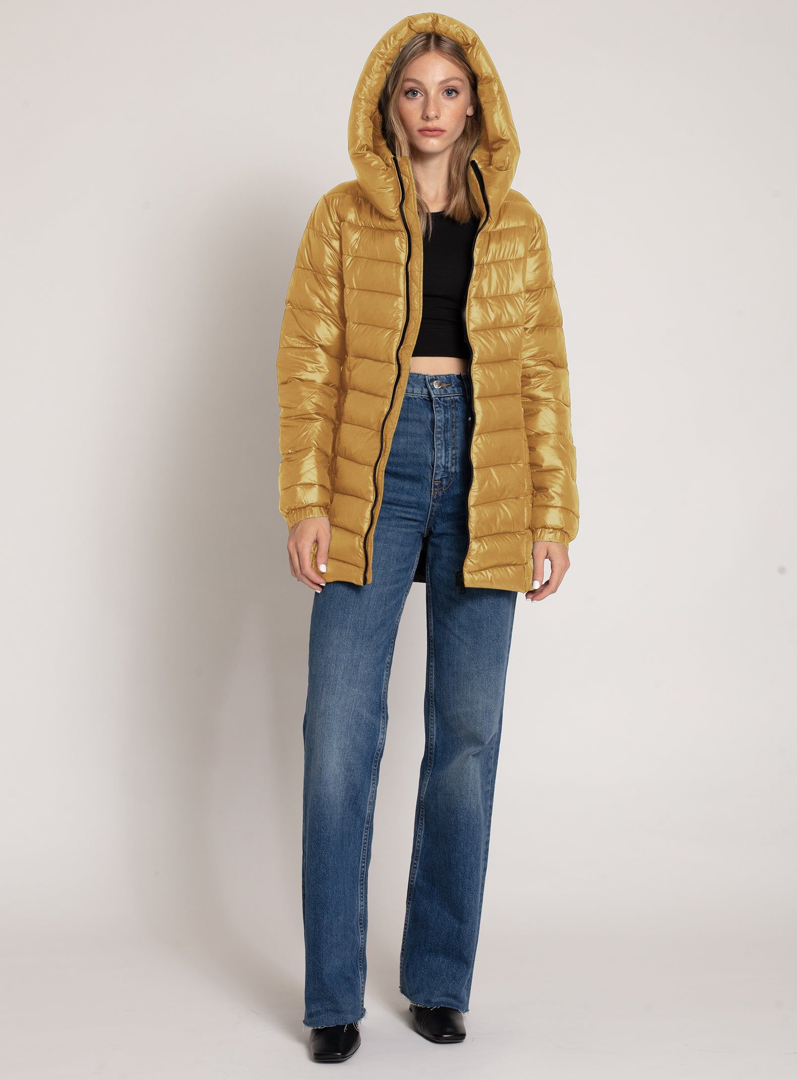 CLAUDIA | QUILTED MIDWEIGHT PUFFER JACKET||CLAUDIA | VESTE MATELASSÉE MOYENNE sold by Point Zero product image thumbnail 20