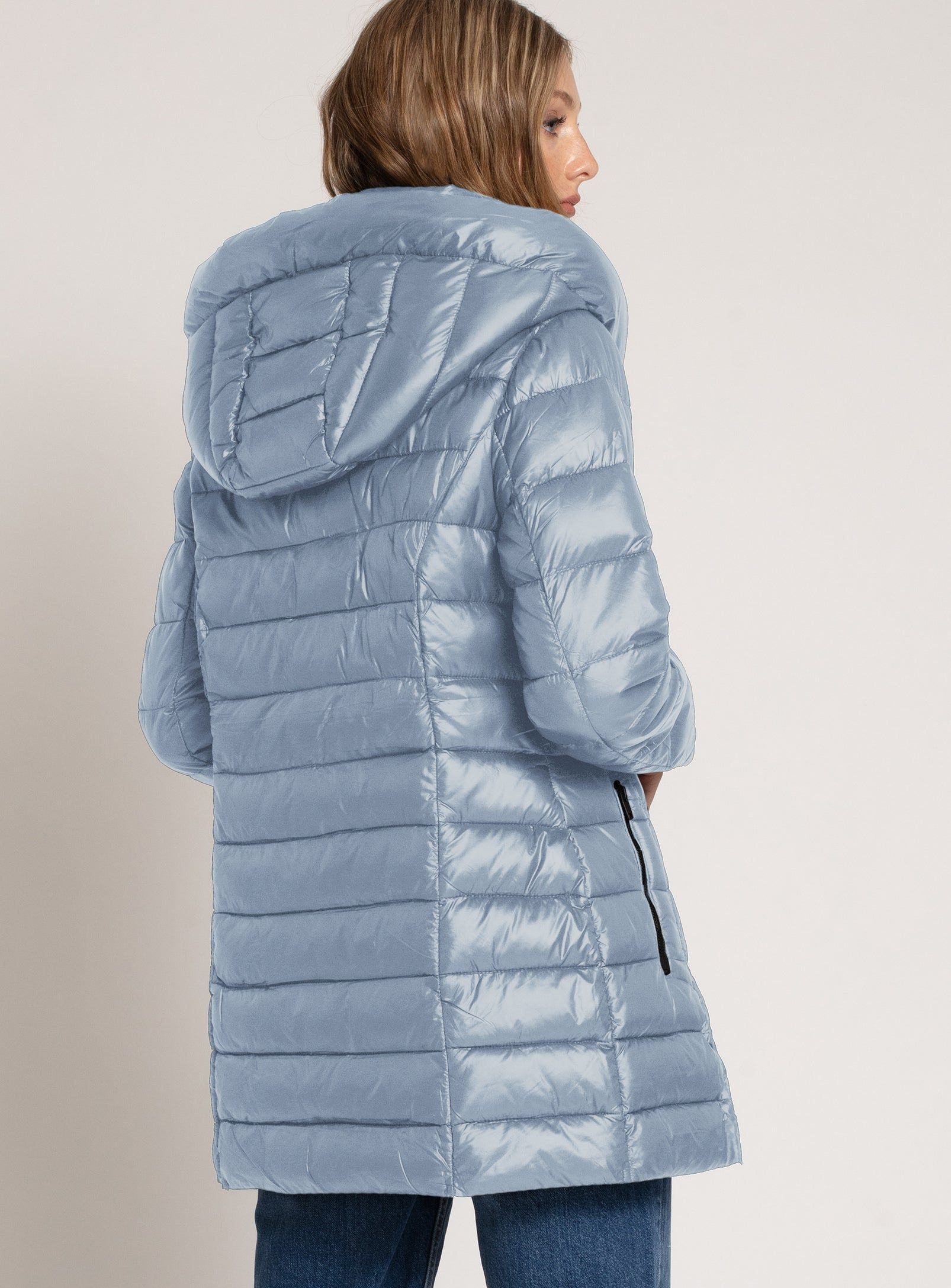 CLAUDIA | QUILTED MIDWEIGHT PUFFER JACKET||CLAUDIA | VESTE MATELASSÉE MOYENNE sold by Point Zero product image thumbnail 29