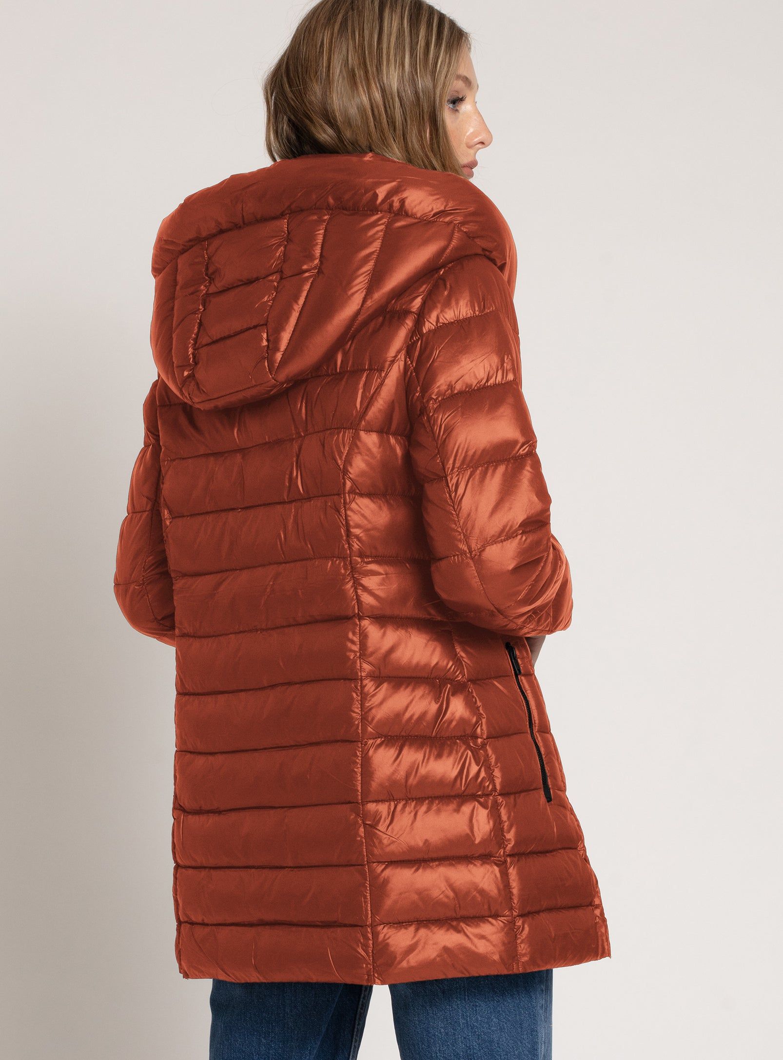 CLAUDIA | QUILTED MIDWEIGHT PUFFER JACKET||CLAUDIA | VESTE MATELASSÉE MOYENNE sold by Point Zero product image thumbnail 23