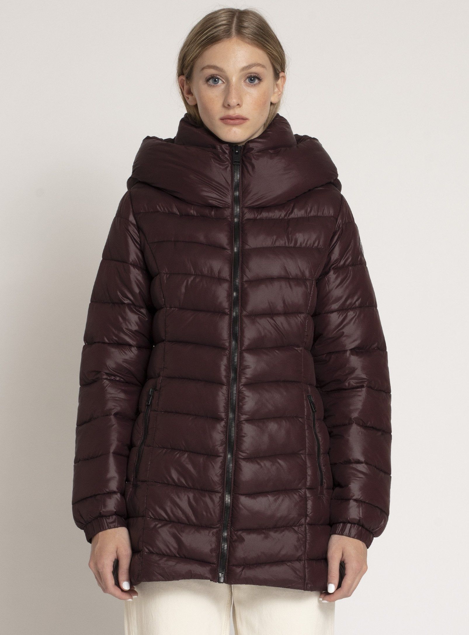 CLAUDIA | QUILTED MIDWEIGHT PUFFER JACKET||CLAUDIA | VESTE MATELASSÉE MOYENNE sold by Point Zero product image thumbnail 8