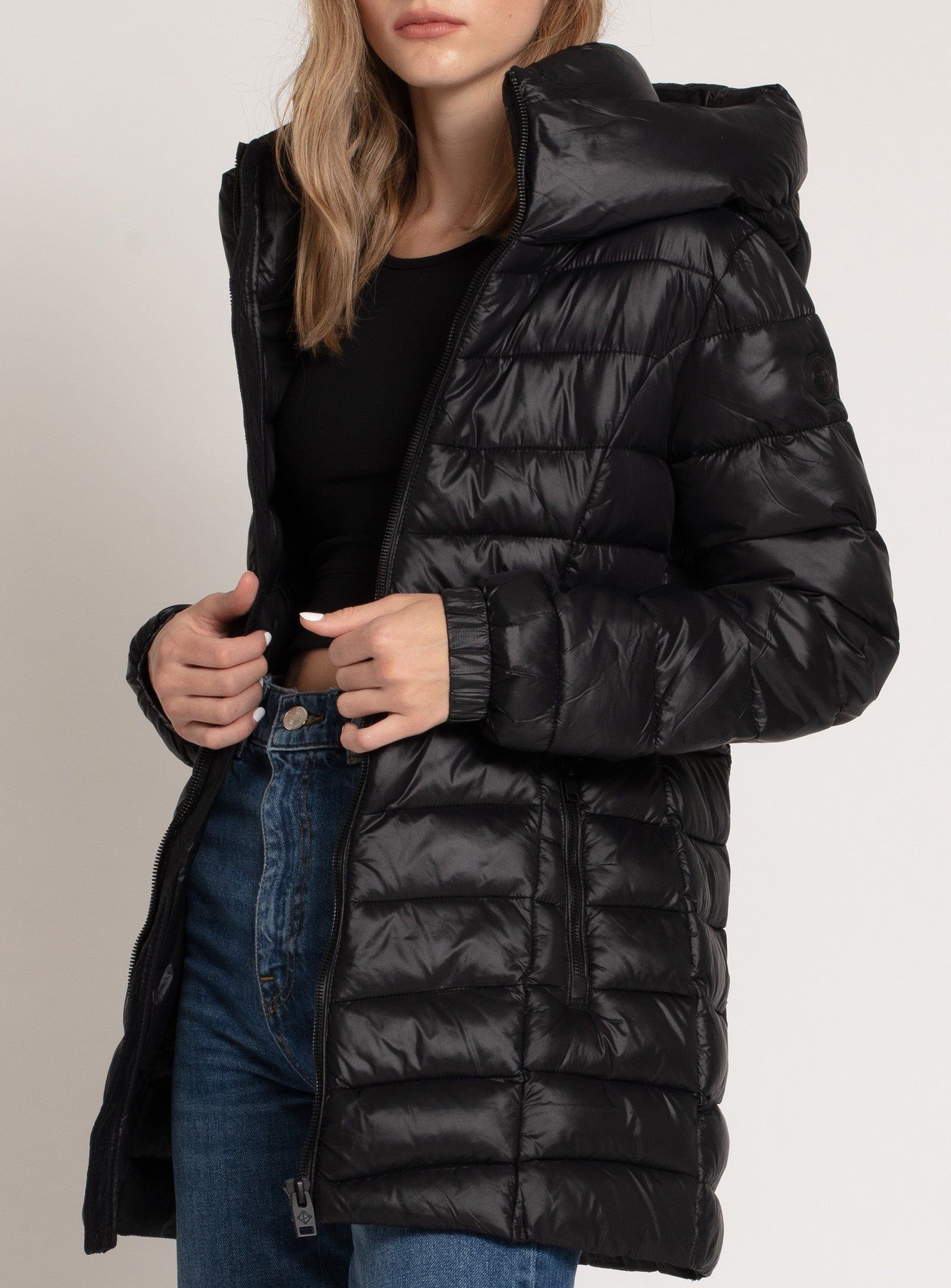 CLAUDIA | QUILTED MIDWEIGHT PUFFER JACKET||CLAUDIA | VESTE MATELASSÉE MOYENNE sold by Point Zero product image thumbnail 6