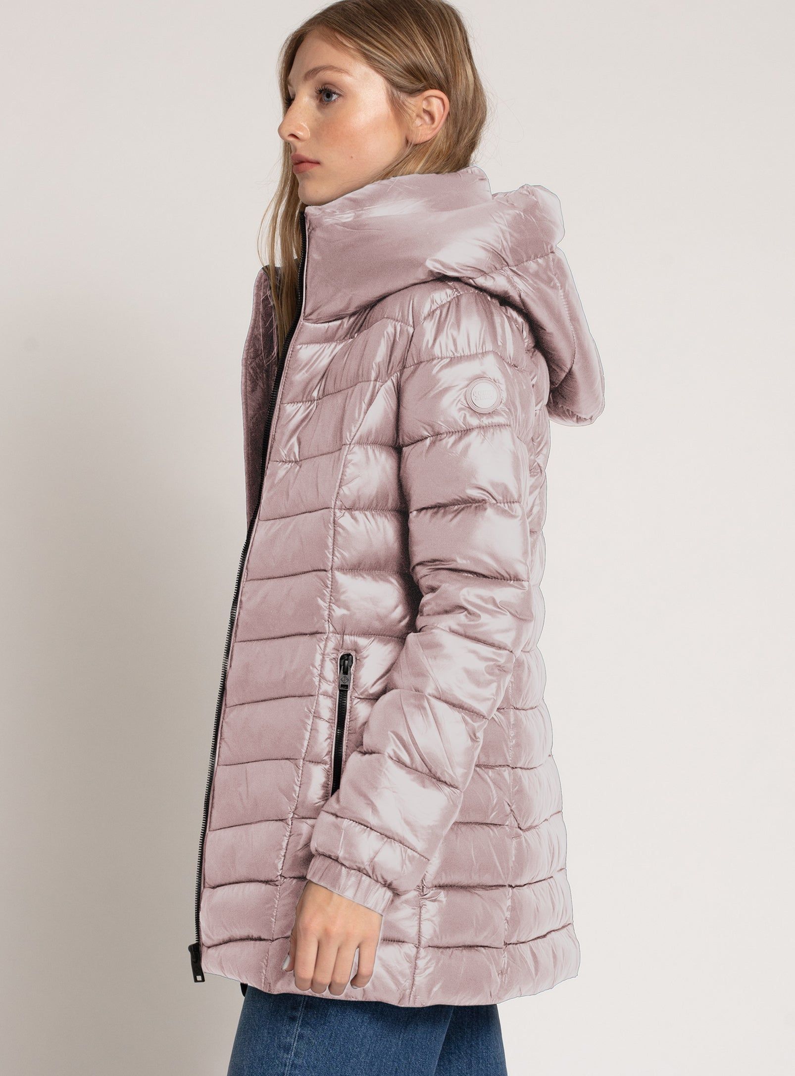CLAUDIA | QUILTED MIDWEIGHT PUFFER JACKET||CLAUDIA | VESTE MATELASSÉE MOYENNE sold by Point Zero product image thumbnail 33