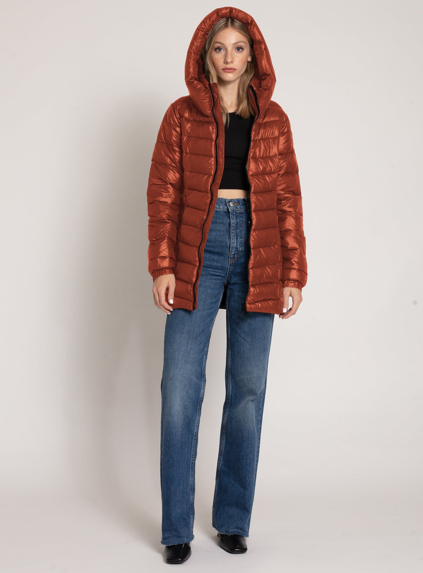 CLAUDIA | QUILTED MIDWEIGHT PUFFER JACKET||CLAUDIA | VESTE MATELASSÉE MOYENNE sold by Point Zero product image thumbnail 24