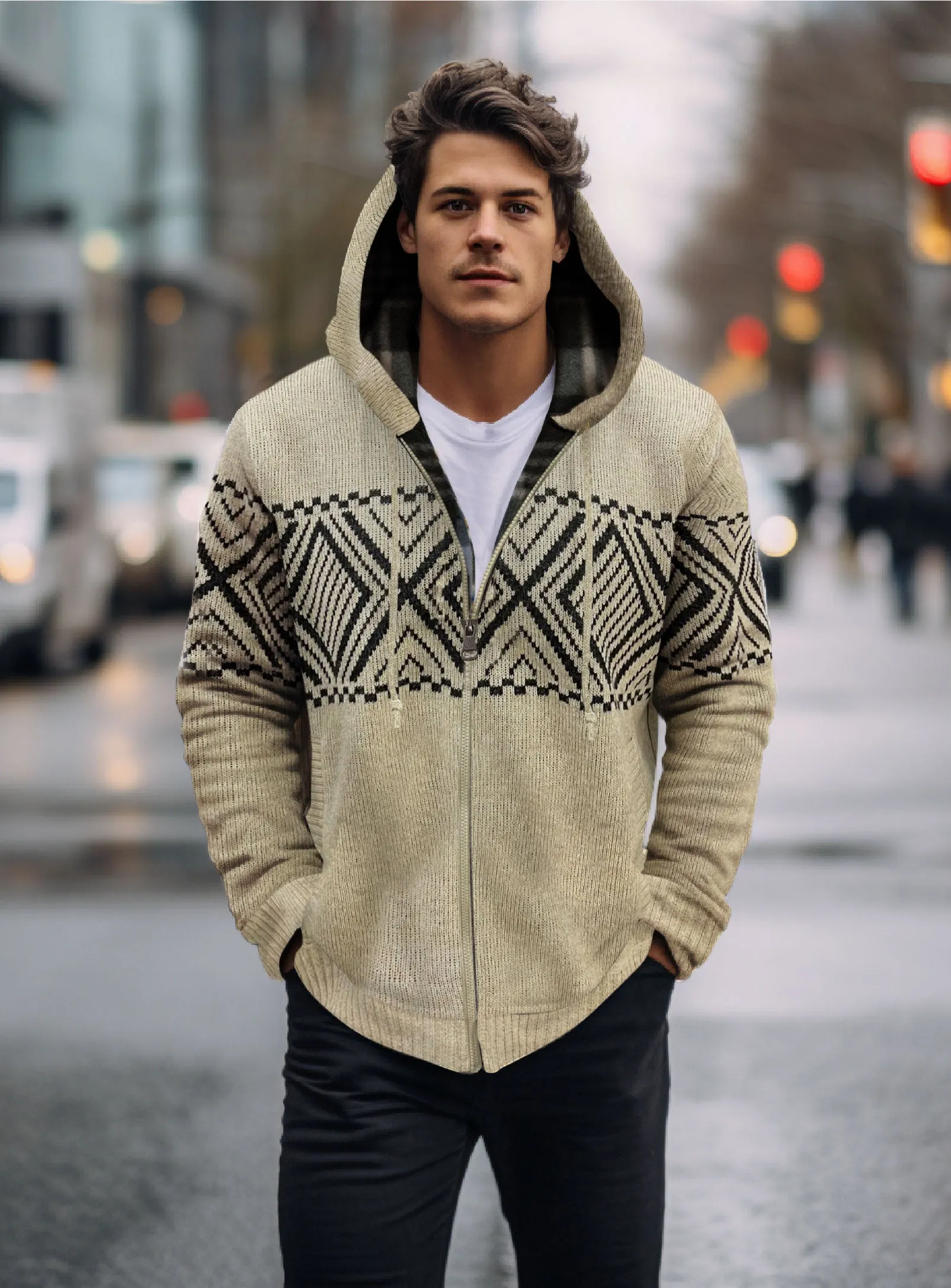 ANTHONIE| Zip up Hoodie||ANTHONIE|Zip-up hoodie sold by Point Zero