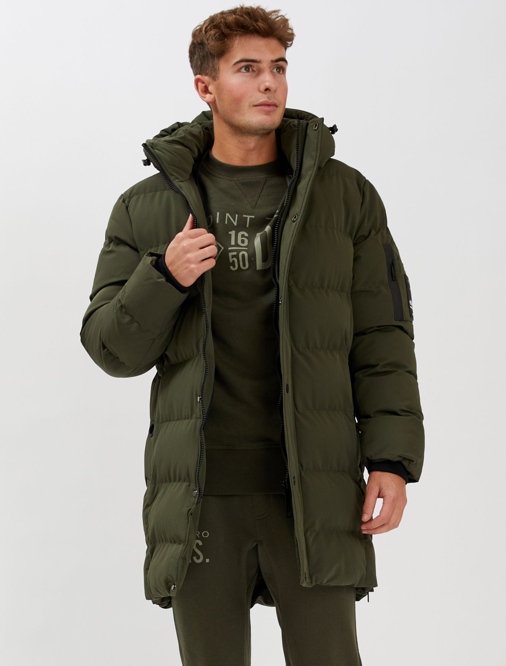 LEVI | Long puffer jacket || LEVI | Veste polaire matelassée longue sold by Point Zero product image thumbnail 22