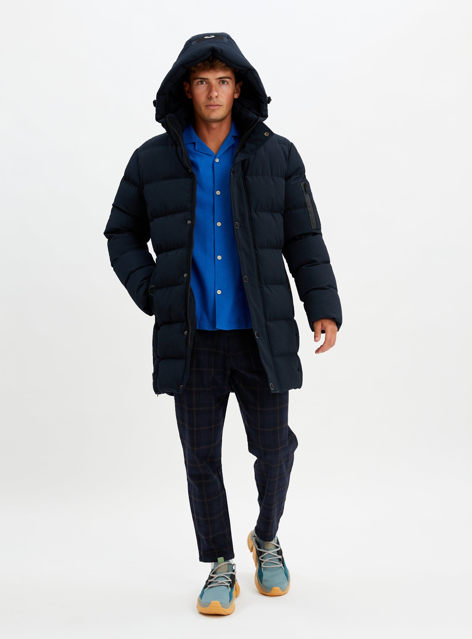LEVI | Long puffer jacket || LEVI | Veste polaire matelassée longue sold by Point Zero product image thumbnail 5