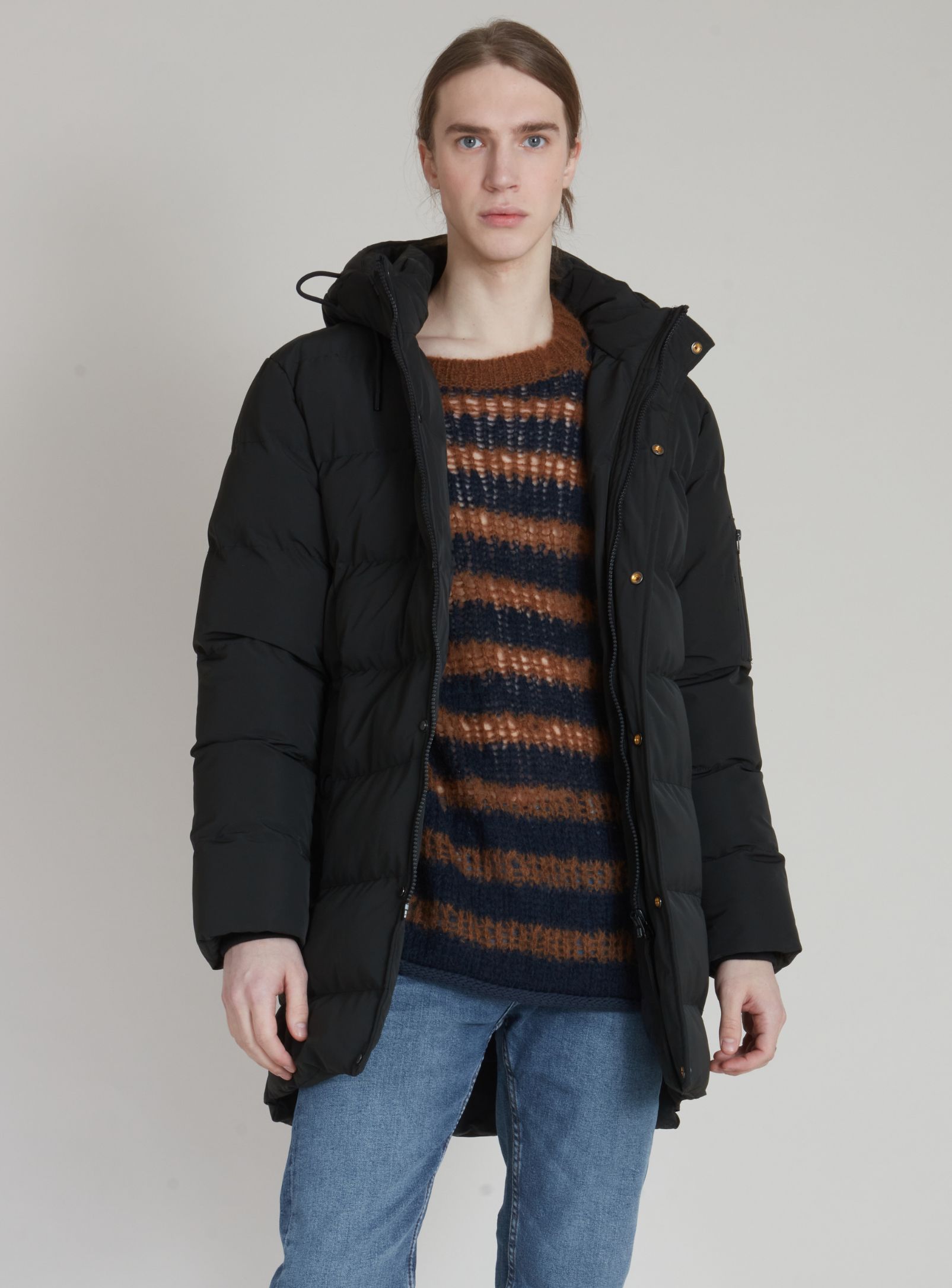 LEVI | Long puffer jacket || LEVI | Veste polaire matelassée longue sold by Point Zero product image thumbnail 9