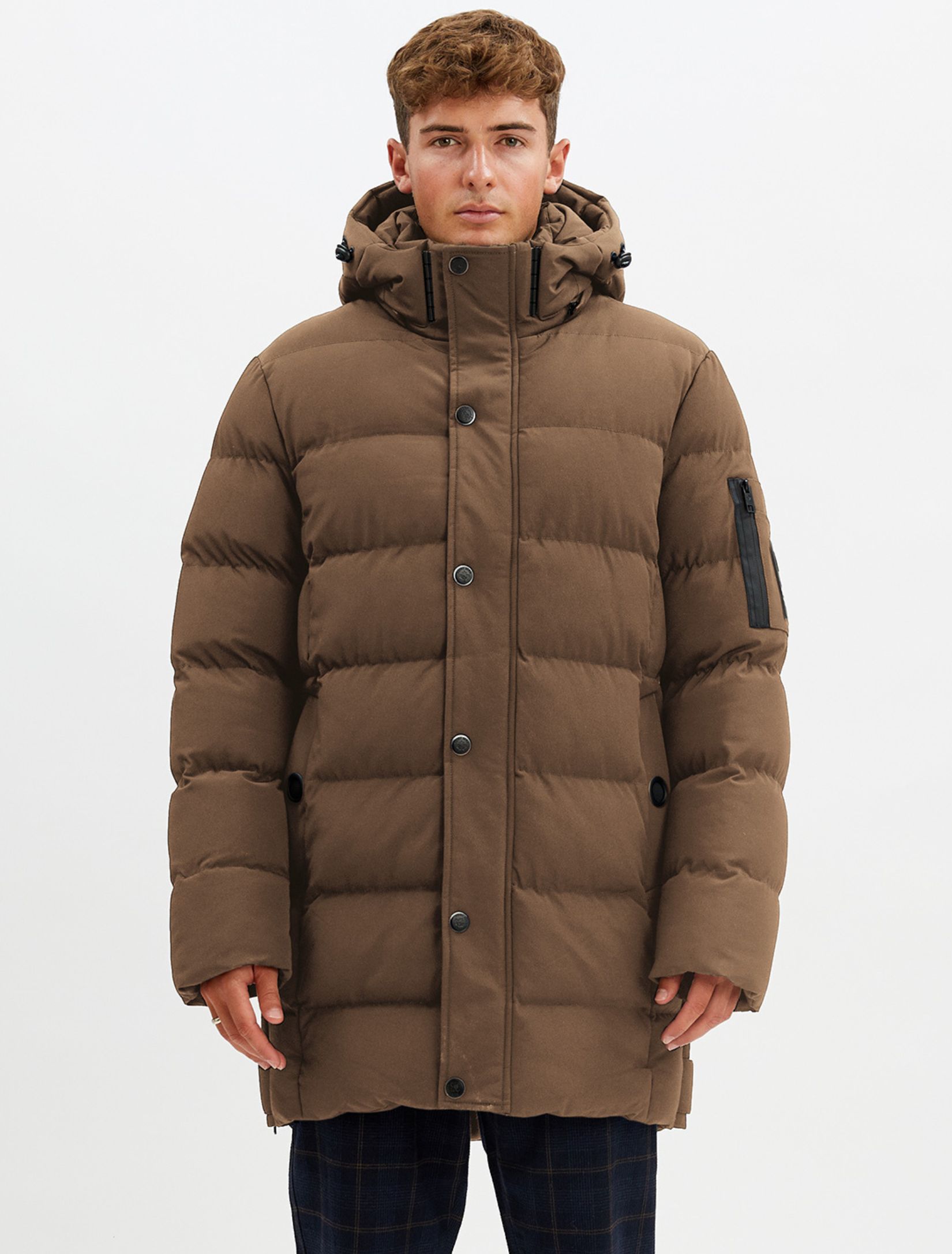 LEVI | Long puffer jacket || LEVI | Veste polaire matelassée longue sold by Point Zero product image thumbnail 16