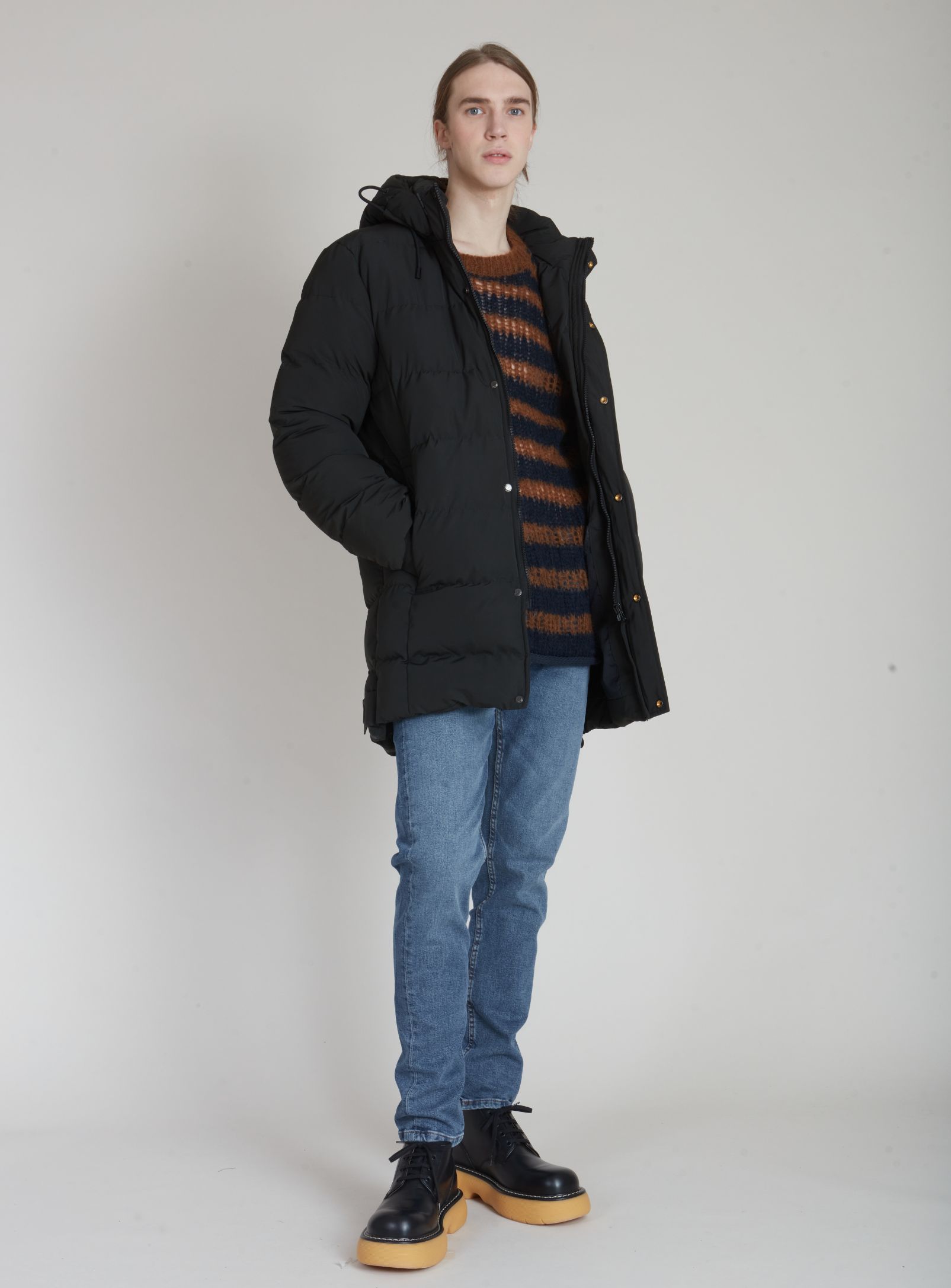 LEVI | Long puffer jacket || LEVI | Veste polaire matelassée longue sold by Point Zero product image thumbnail 12