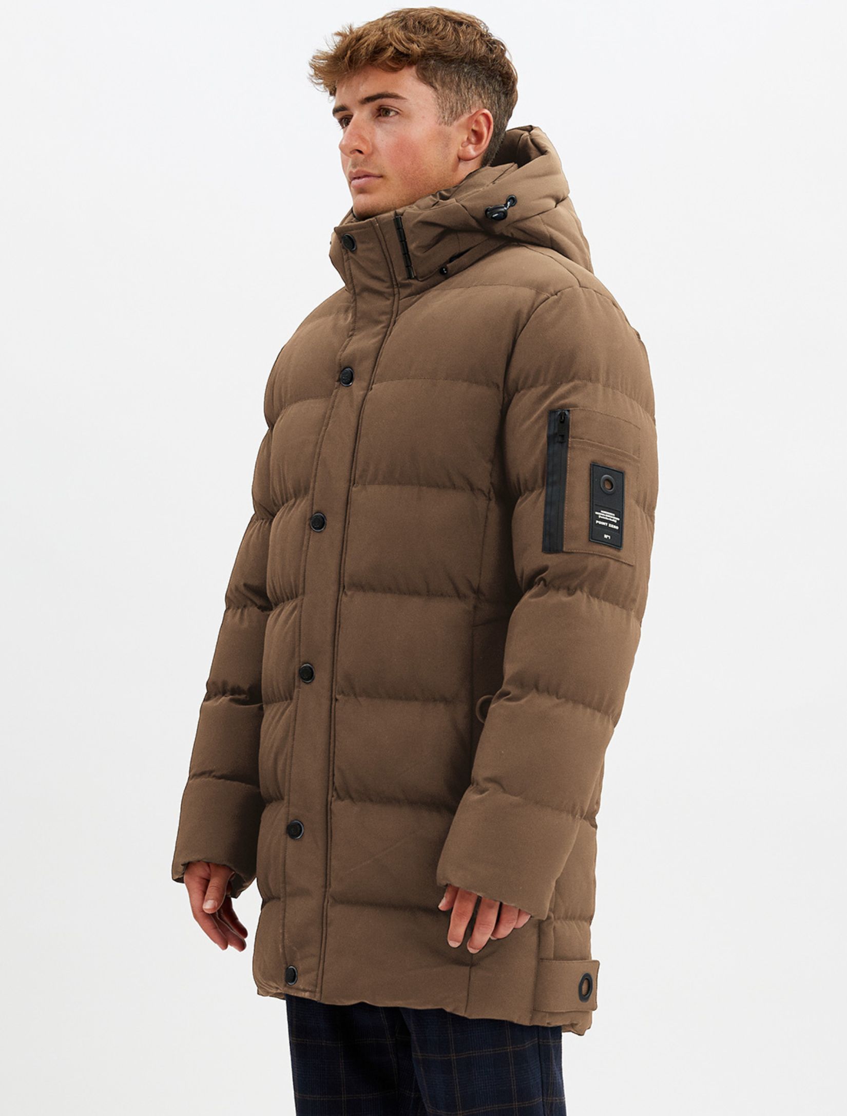 LEVI | Long puffer jacket || LEVI | Veste polaire matelassée longue sold by Point Zero product image thumbnail 17
