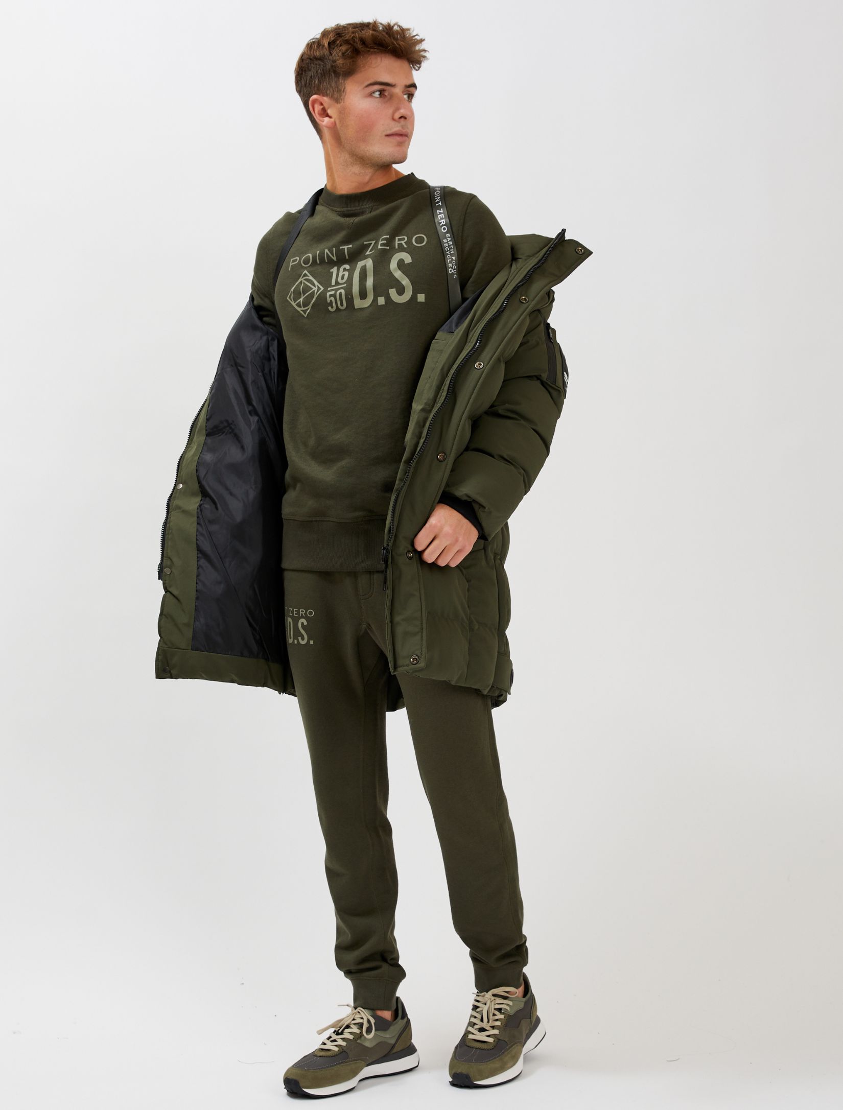 LEVI | Long puffer jacket || LEVI | Veste polaire matelassée longue sold by Point Zero product image thumbnail 25