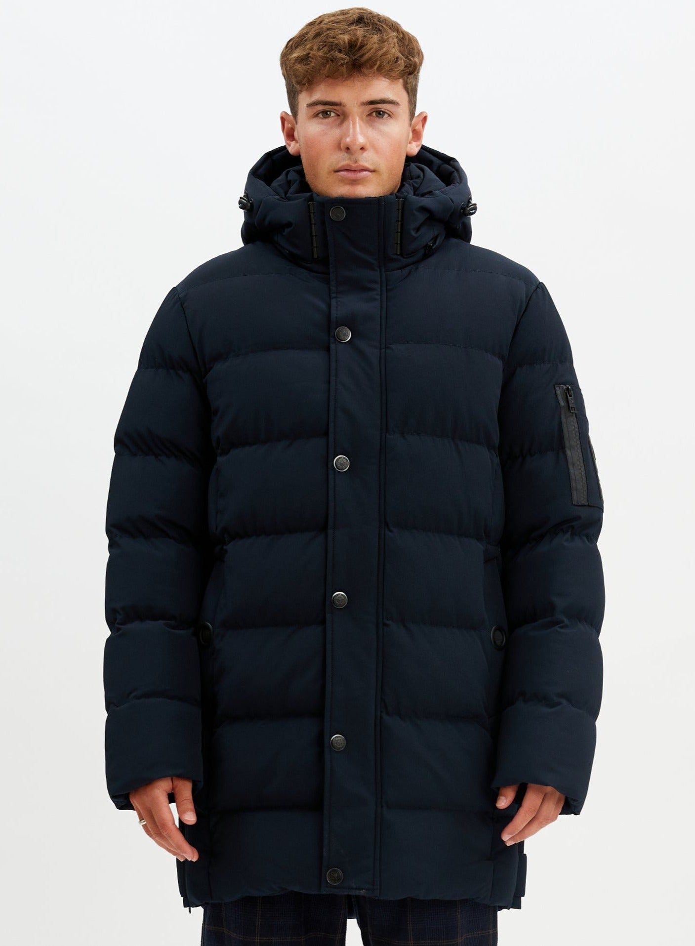 LEVI | Long puffer jacket || LEVI | Veste polaire matelassée longue sold by Point Zero product image thumbnail 2